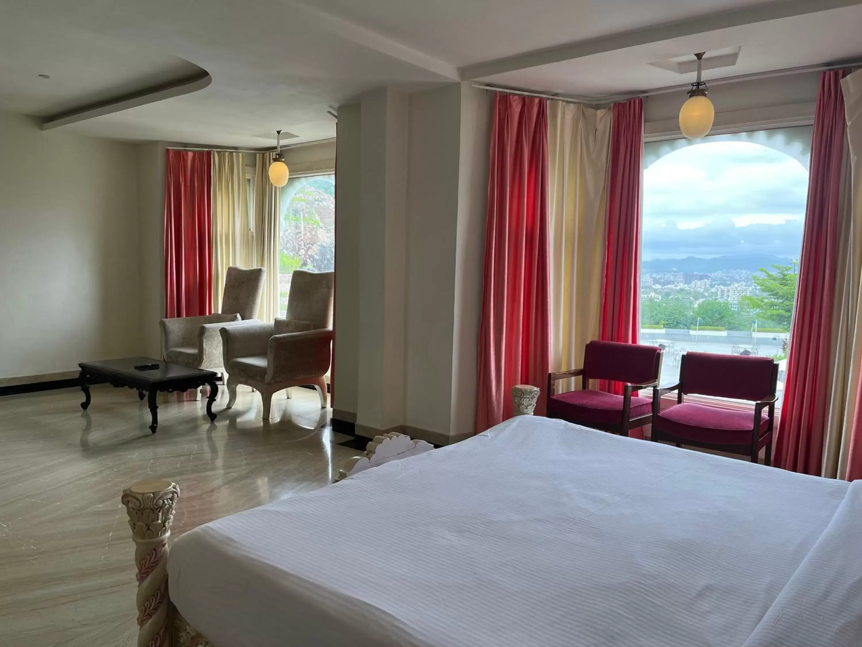 Bedroom in Bhairavgarh Palace Udaipur