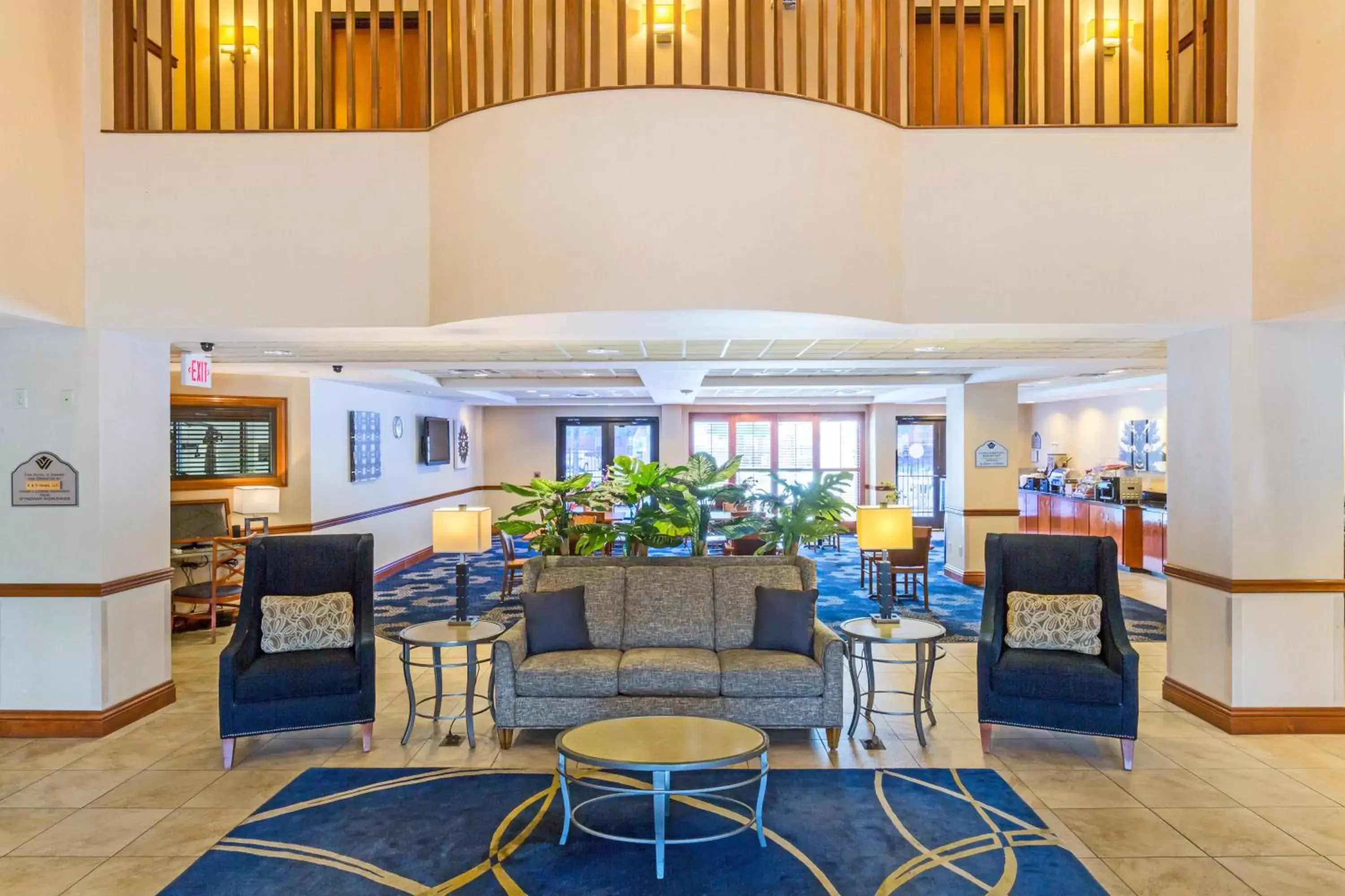 Lobby or reception in Wingate by Wyndham Houma Lobby or reception in Wingate by Wyndham Houma