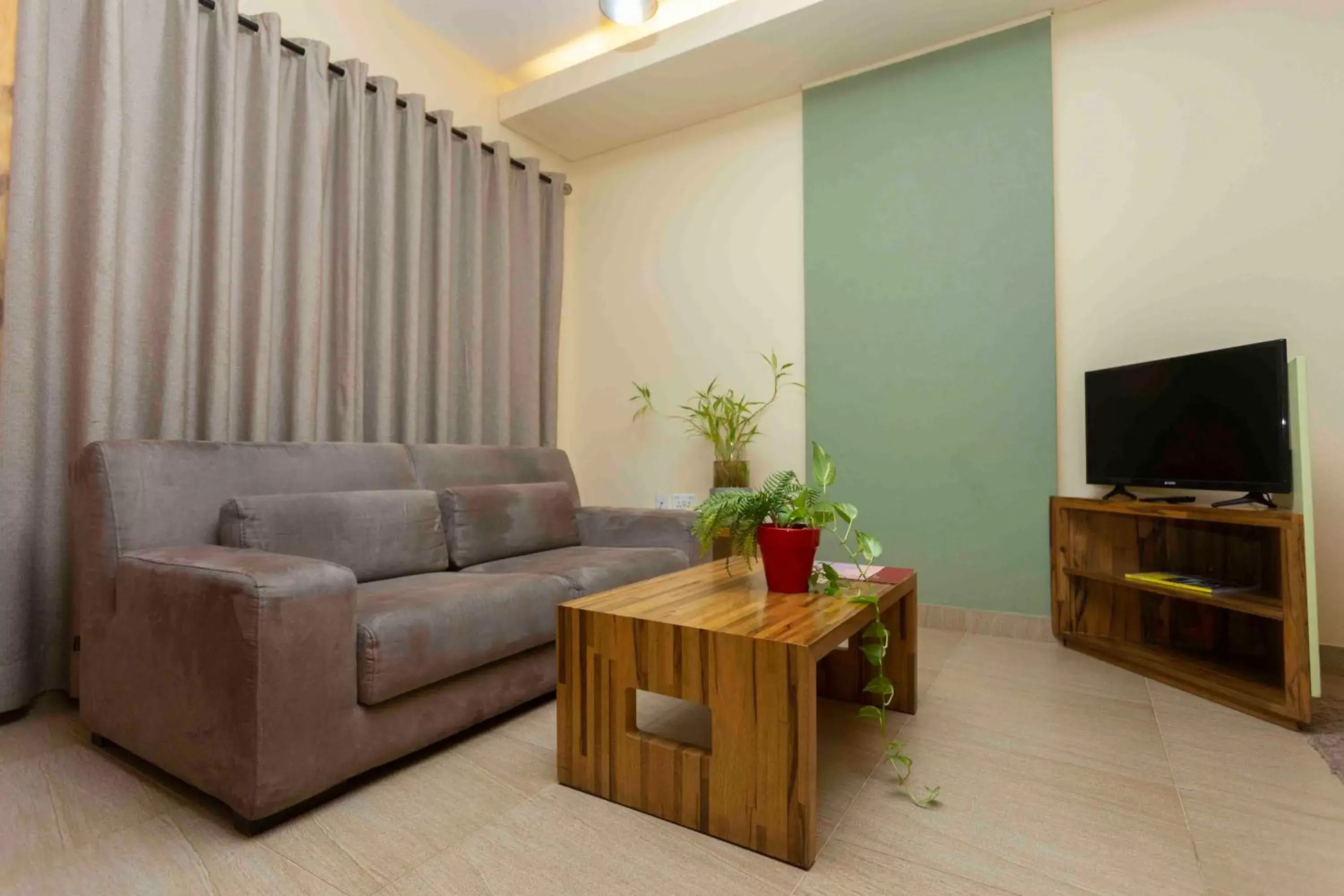 Seating Area in Roots Apartment Hotel