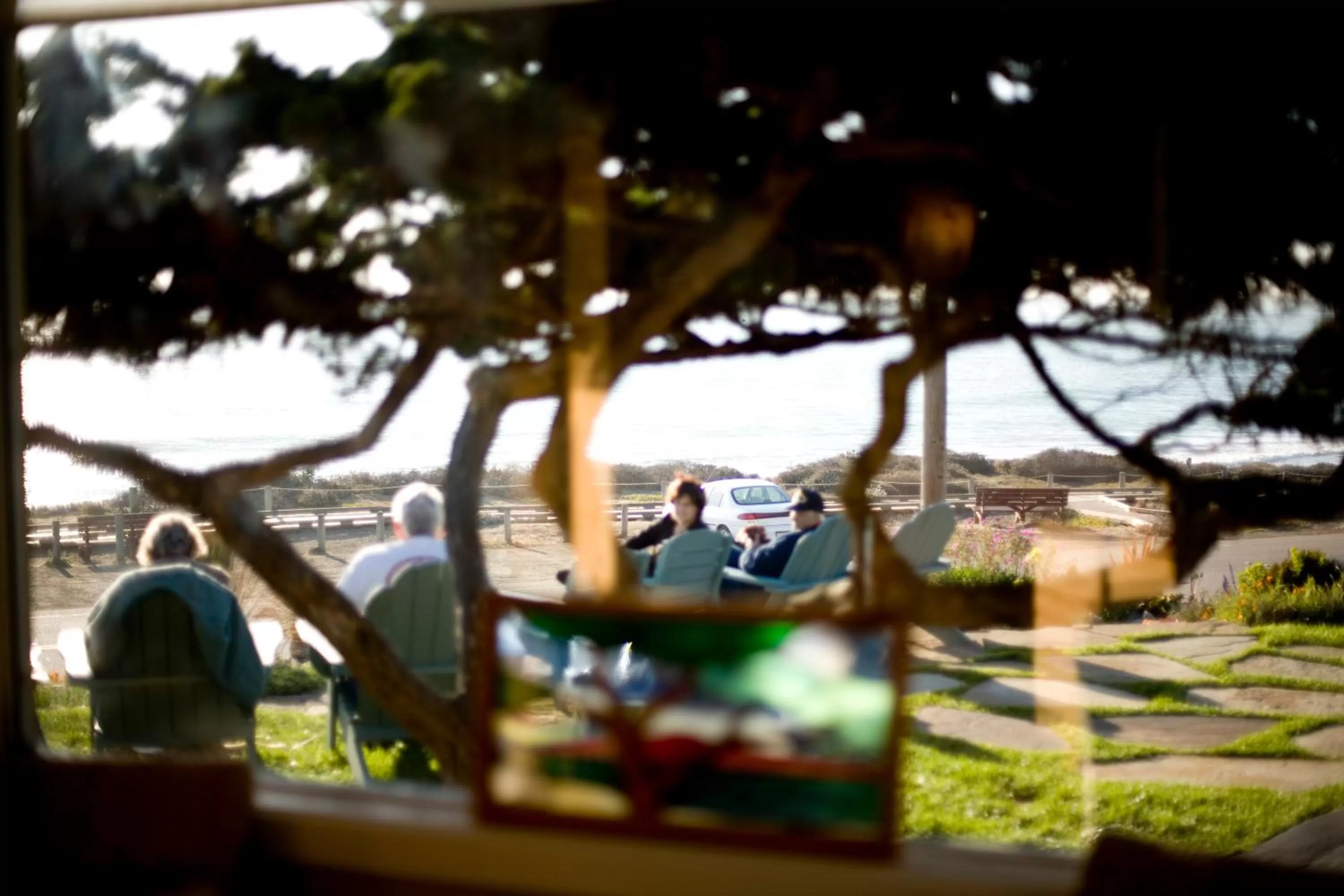 People in Cambria Shores Inn