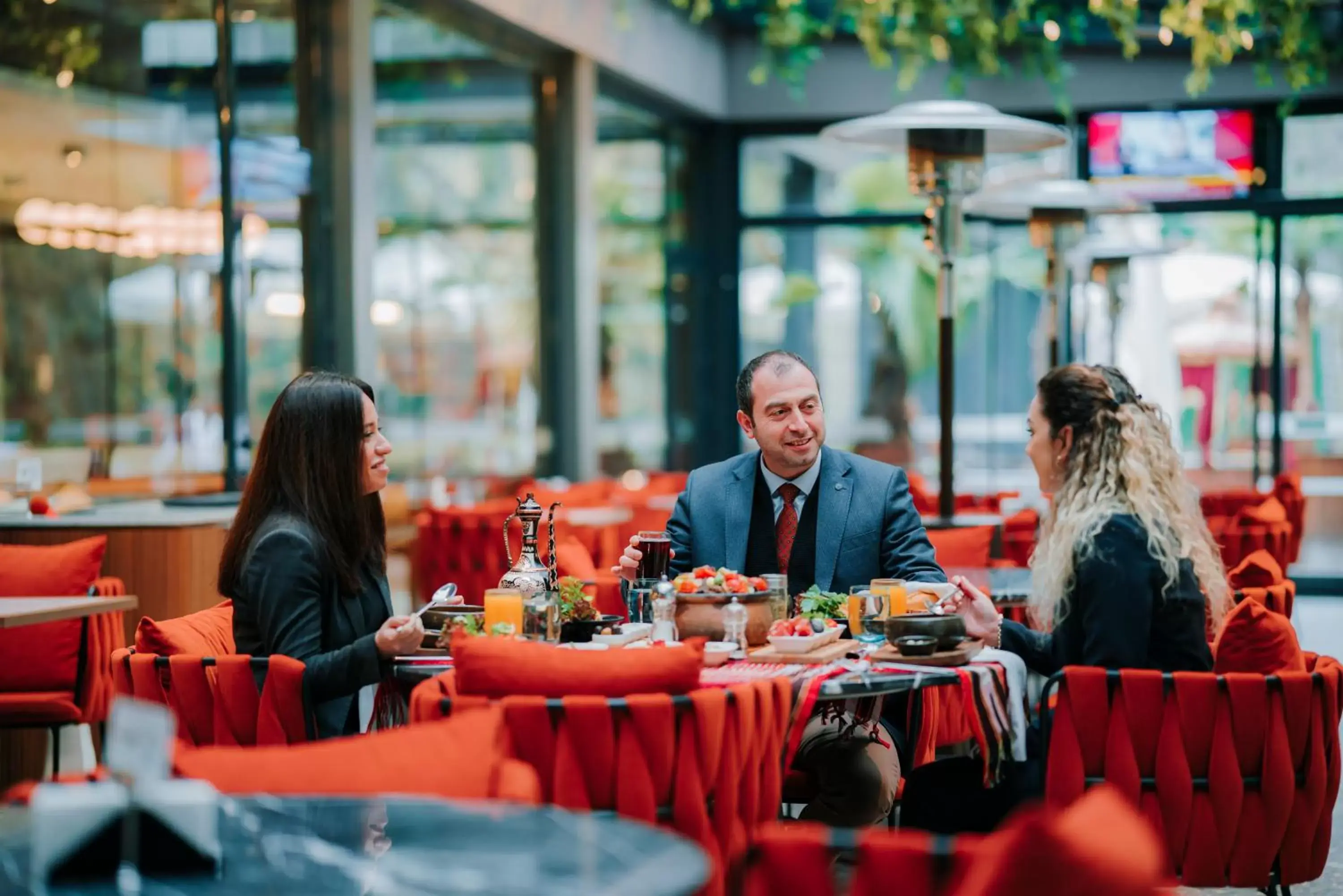 Patio in Mercure Trabzon Hotel