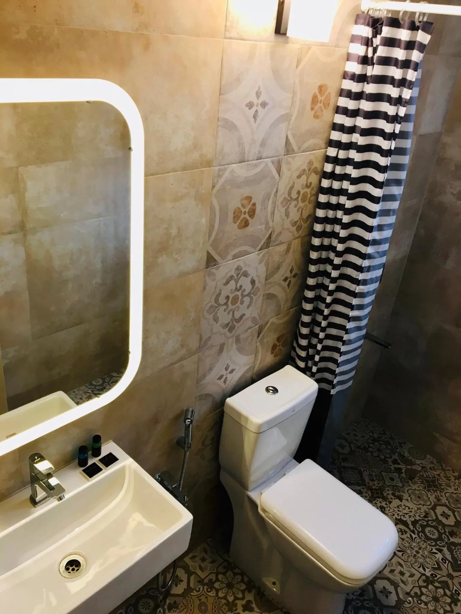 Bathroom in HALF Hotel, Calangute