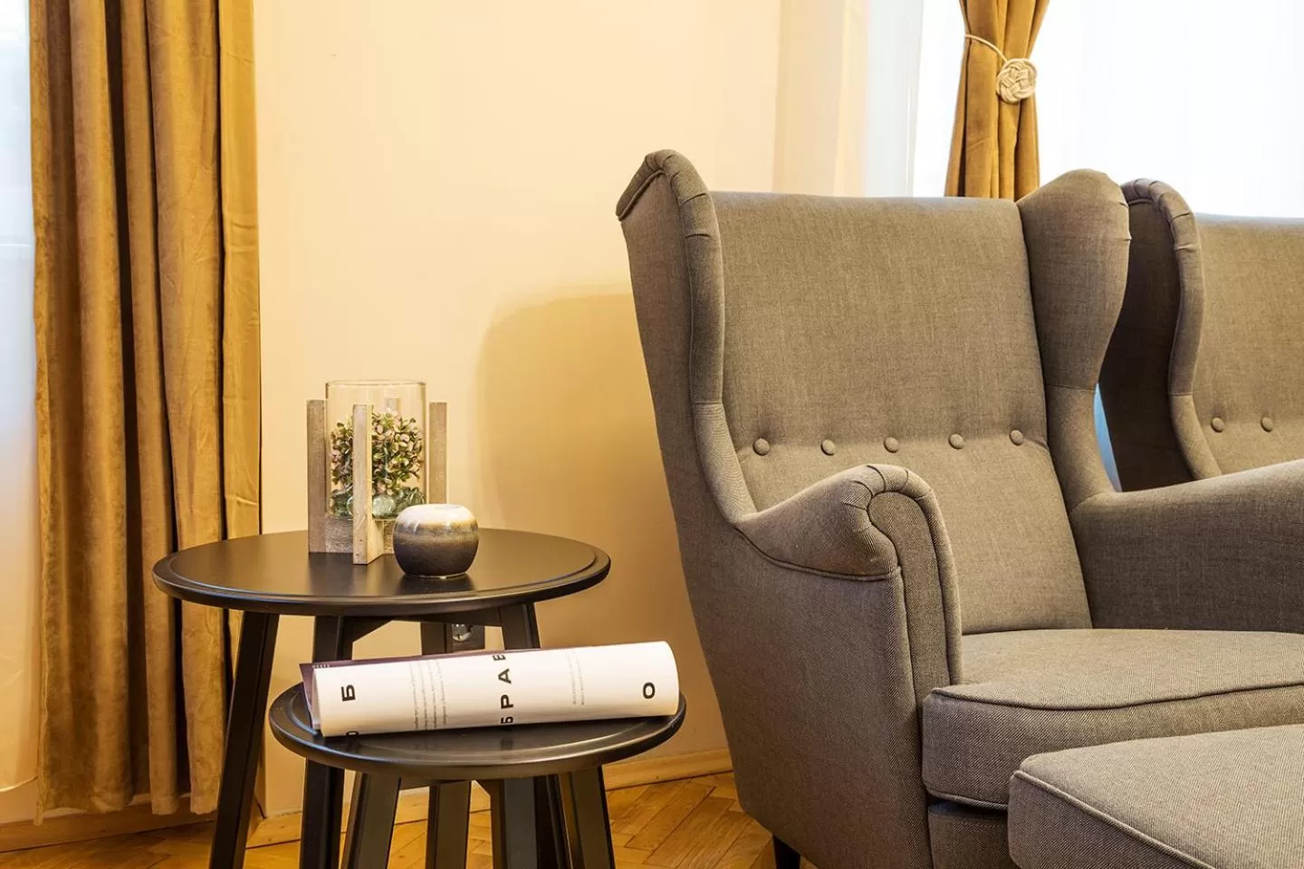 Living room in Sofia Place Hotel by HMG