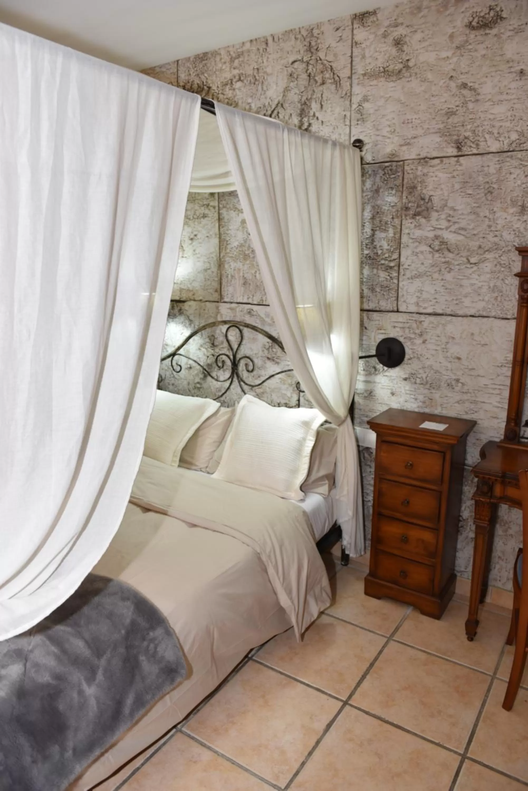 Bed in Hotel Rural el Castillo