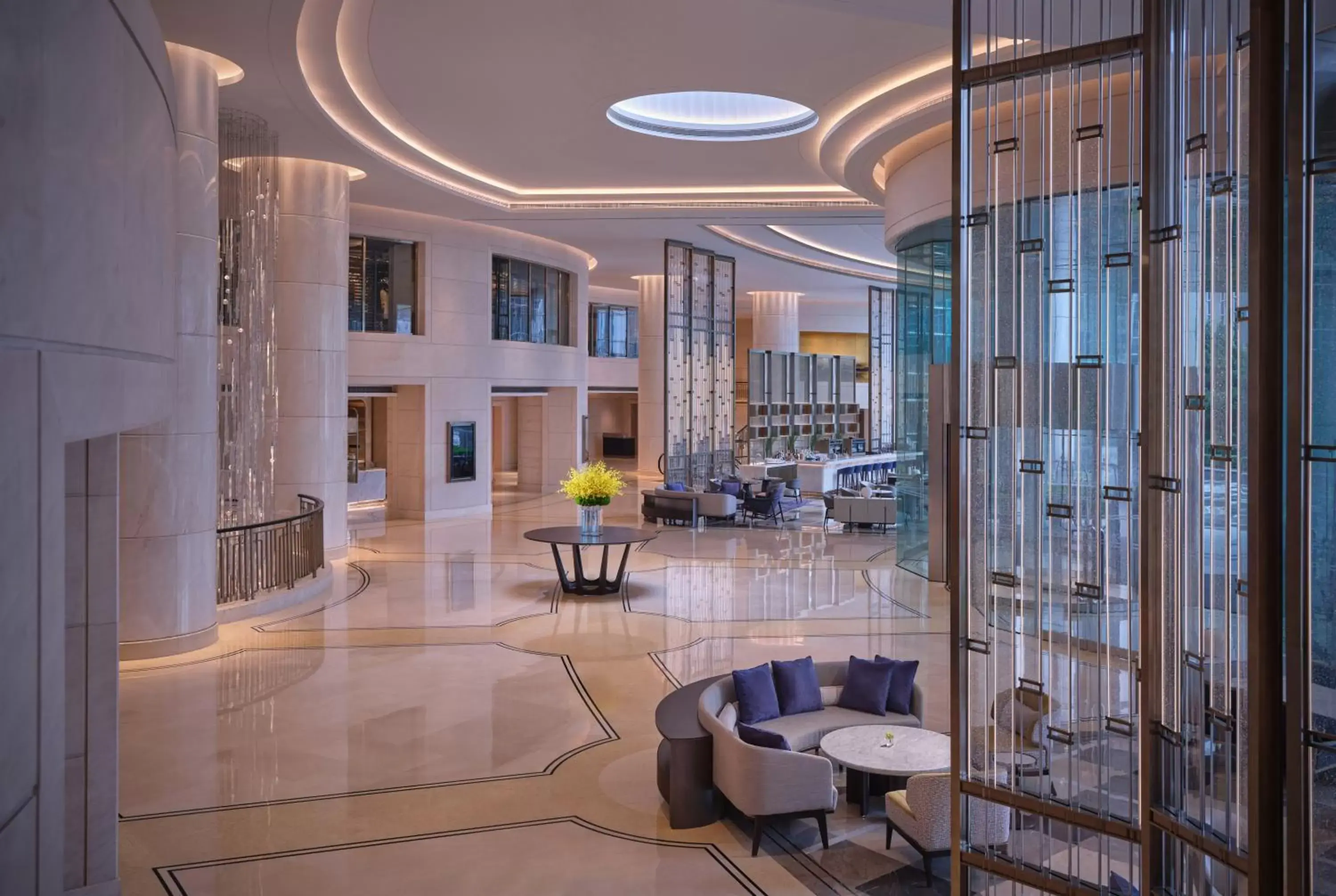 Lobby or reception in Grand Hyatt Beijing