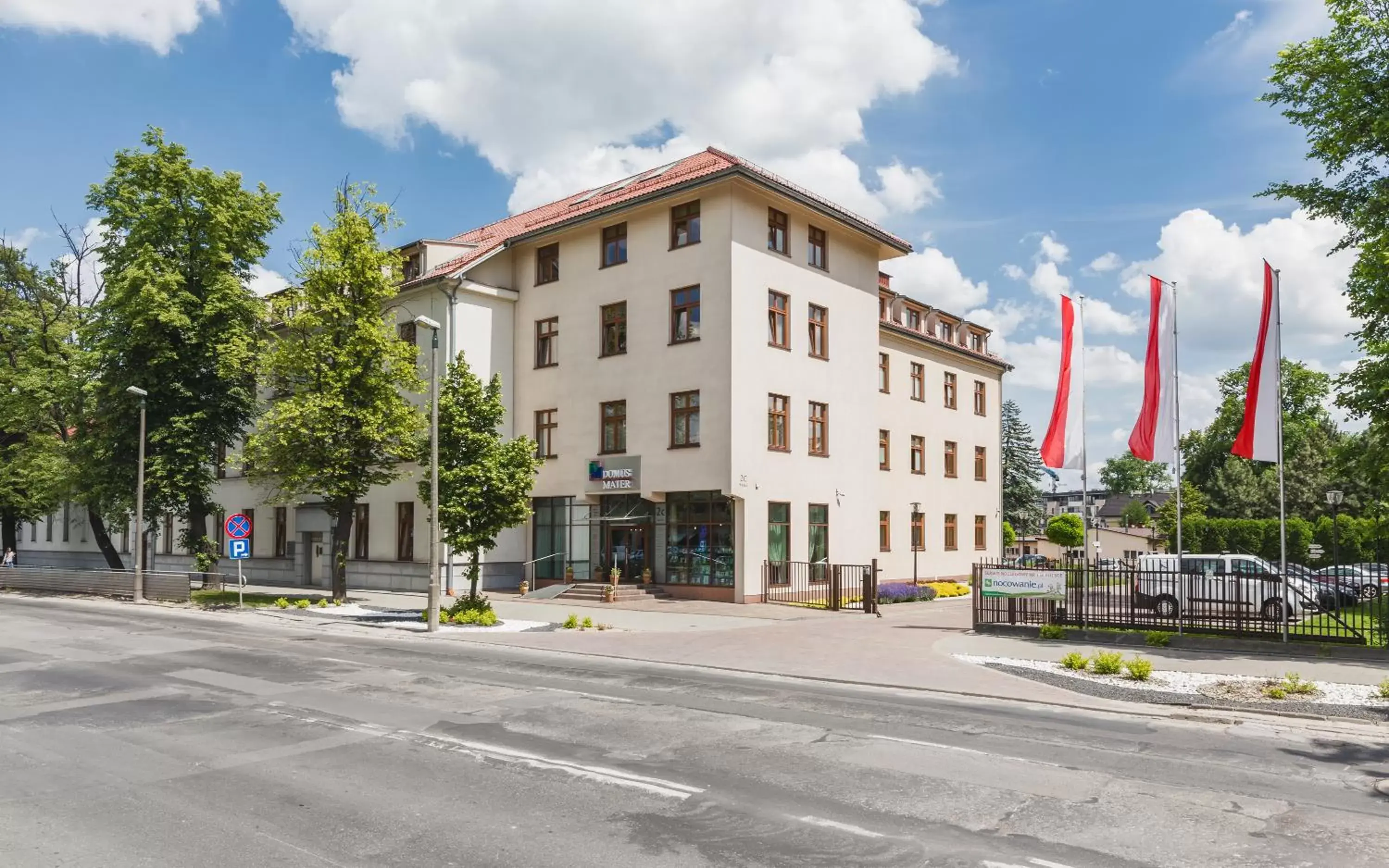Property building in Domus Mater Hotel