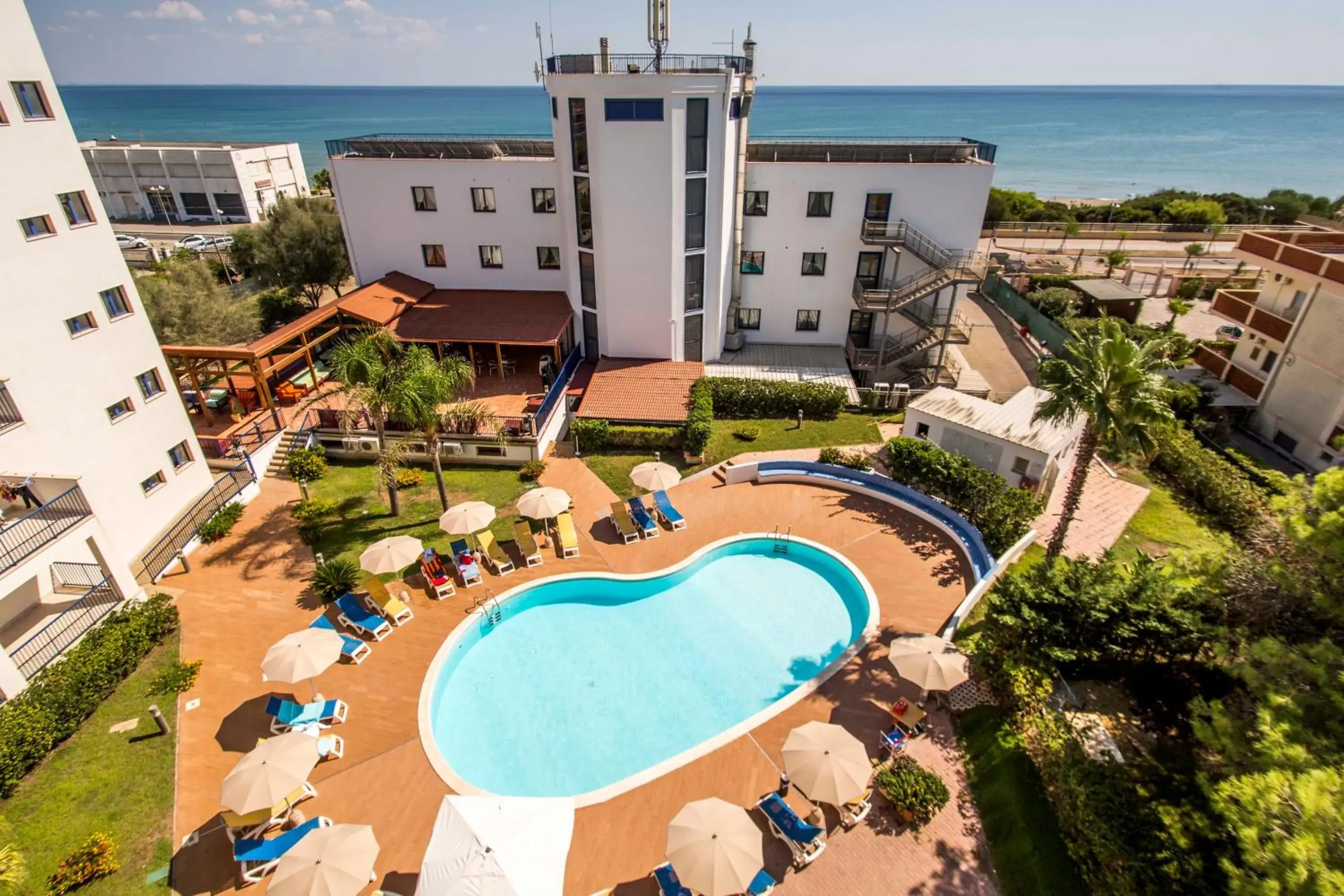 Bird's eye view, Pool View in Ticho's