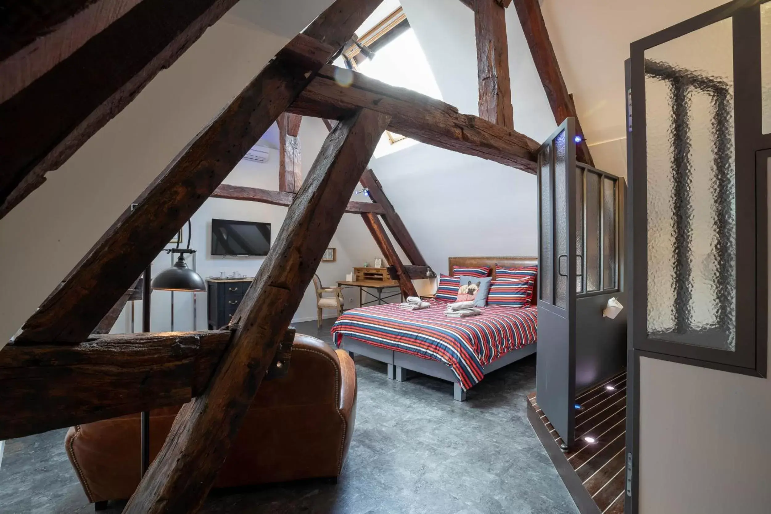 Bedroom, Bed in La Maison de Maurice