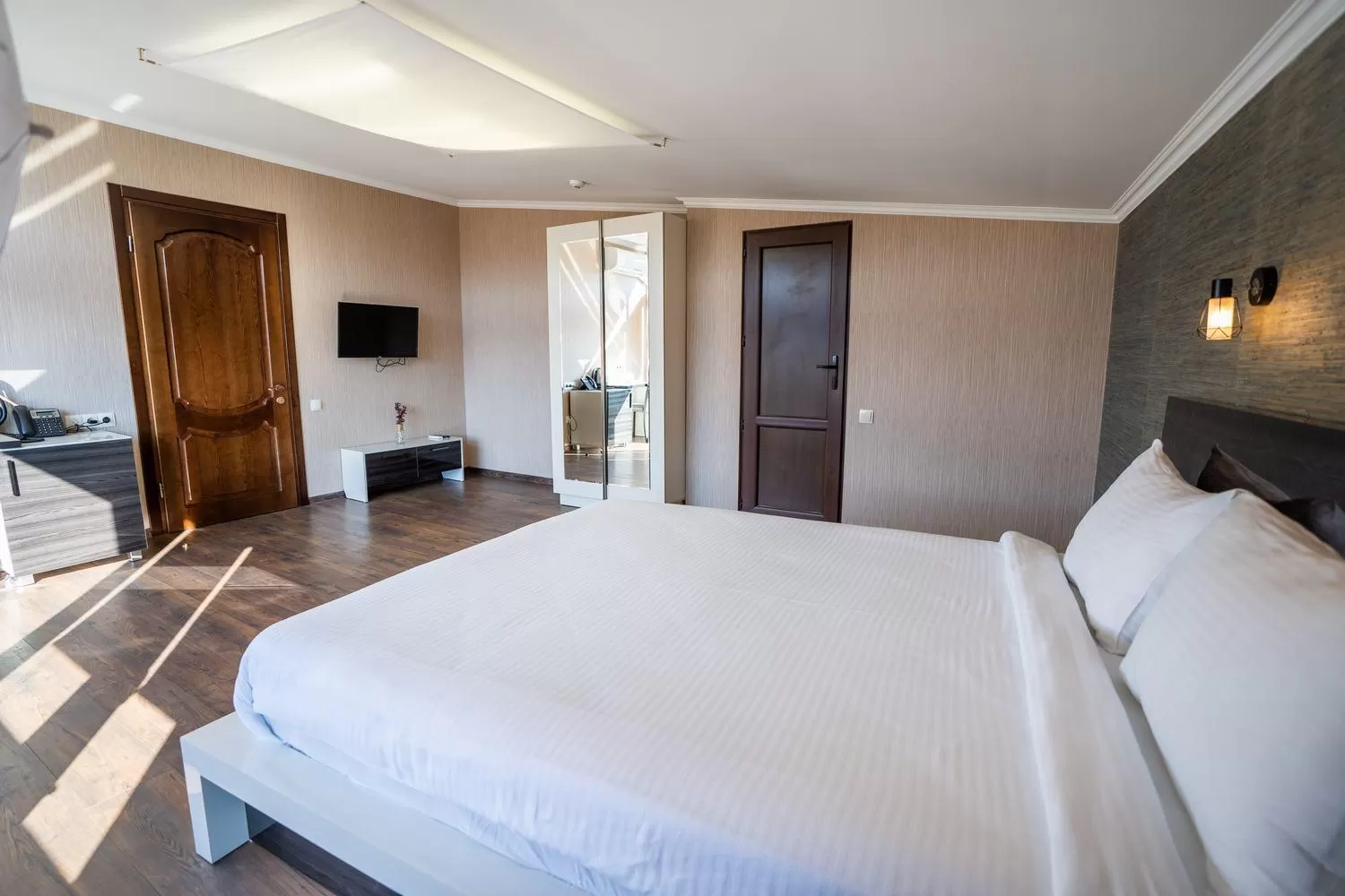 Bed in Siberia Hotel