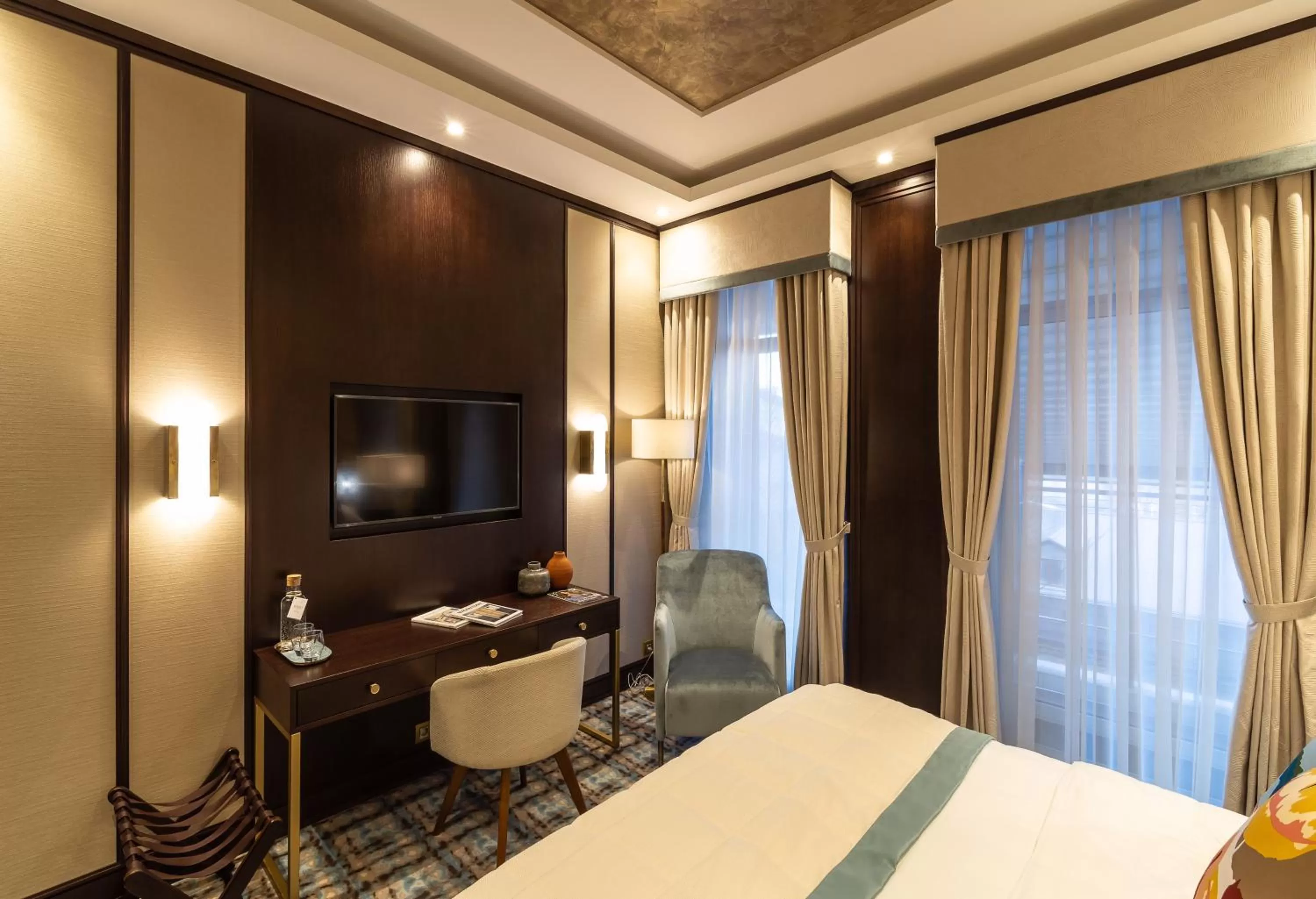 Bed in SOHO boutique hotel