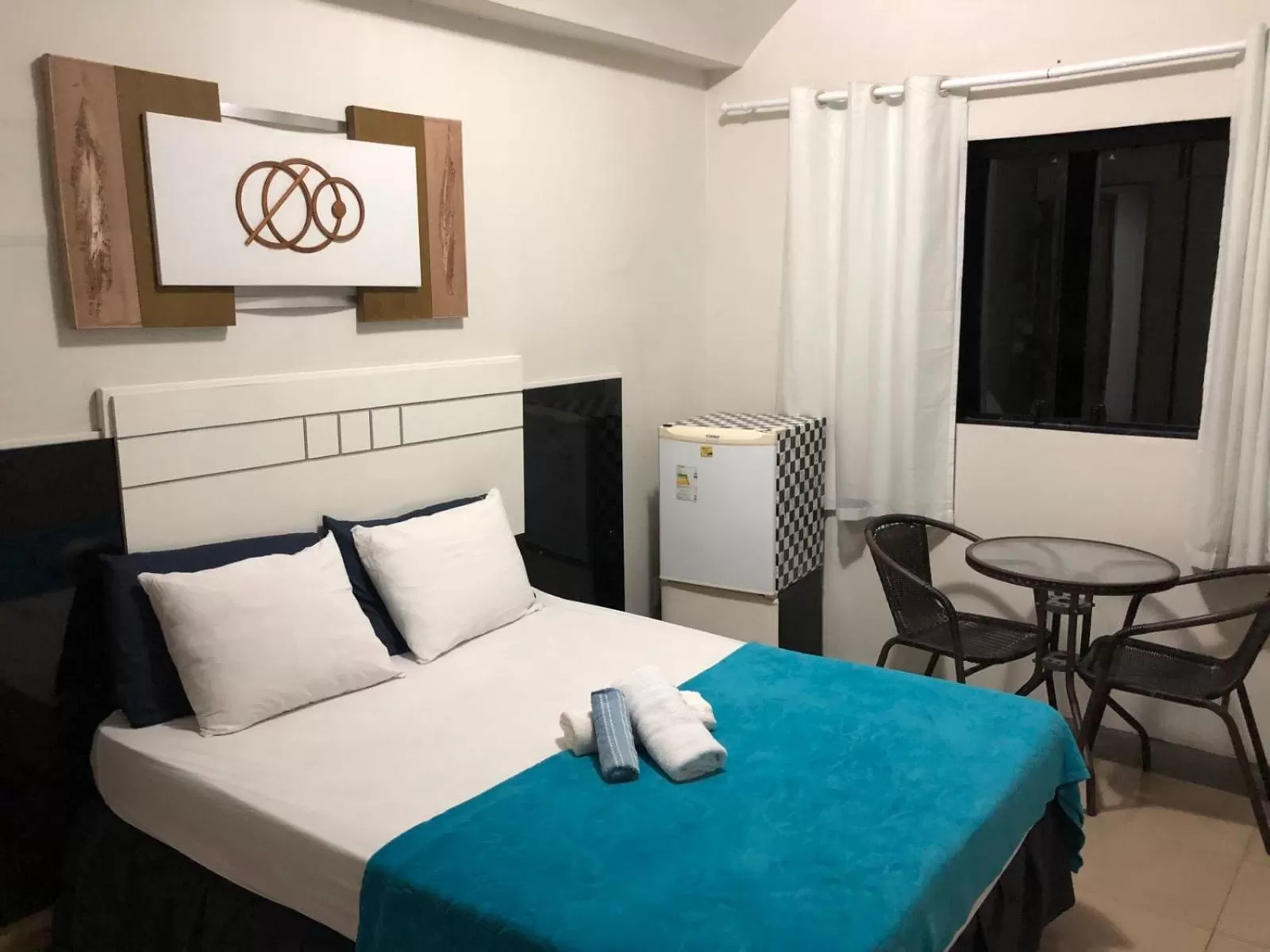 TV and multimedia, Bed in Pousada Das Palmeiras