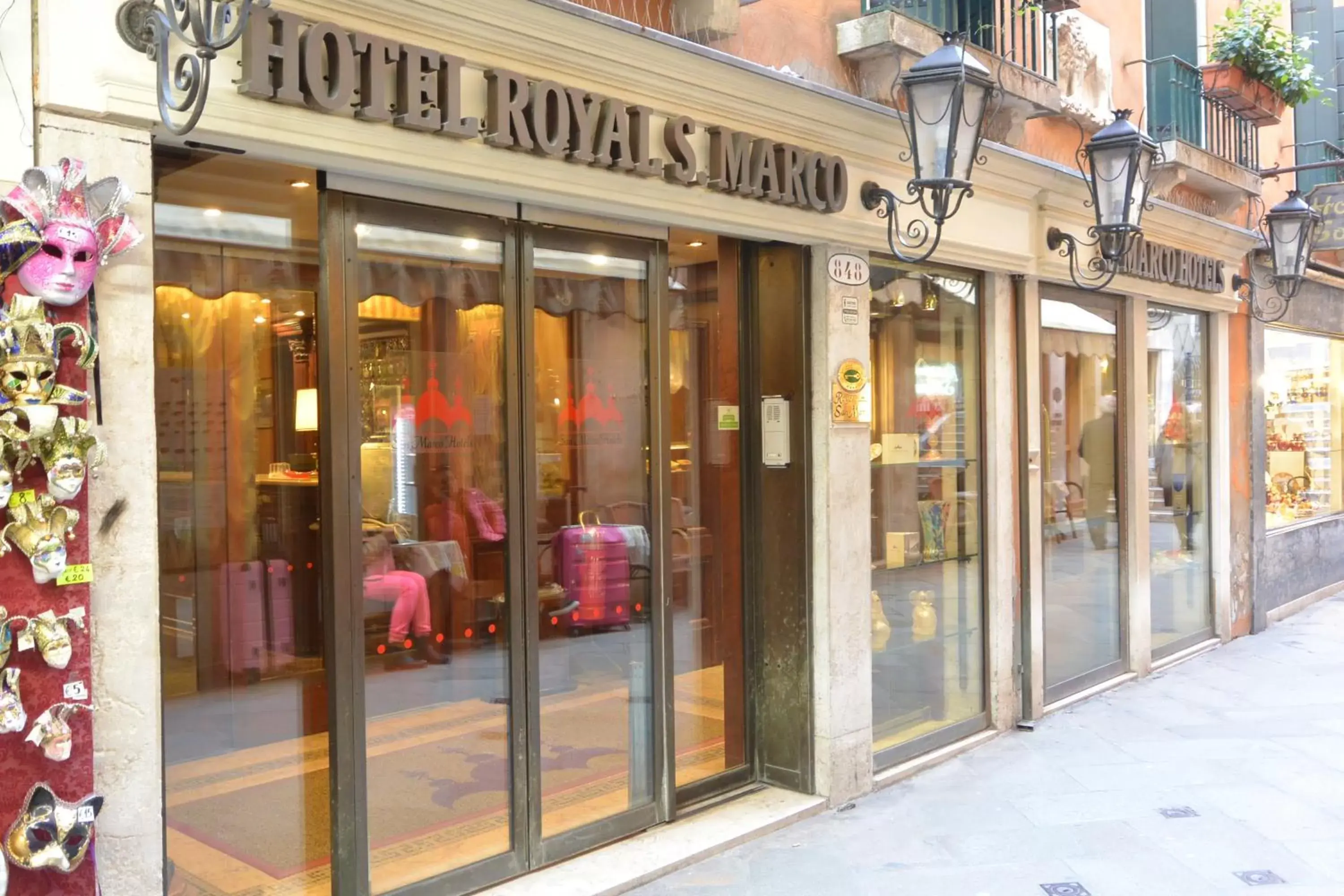 Facade/entrance in Royal San Marco Hotel