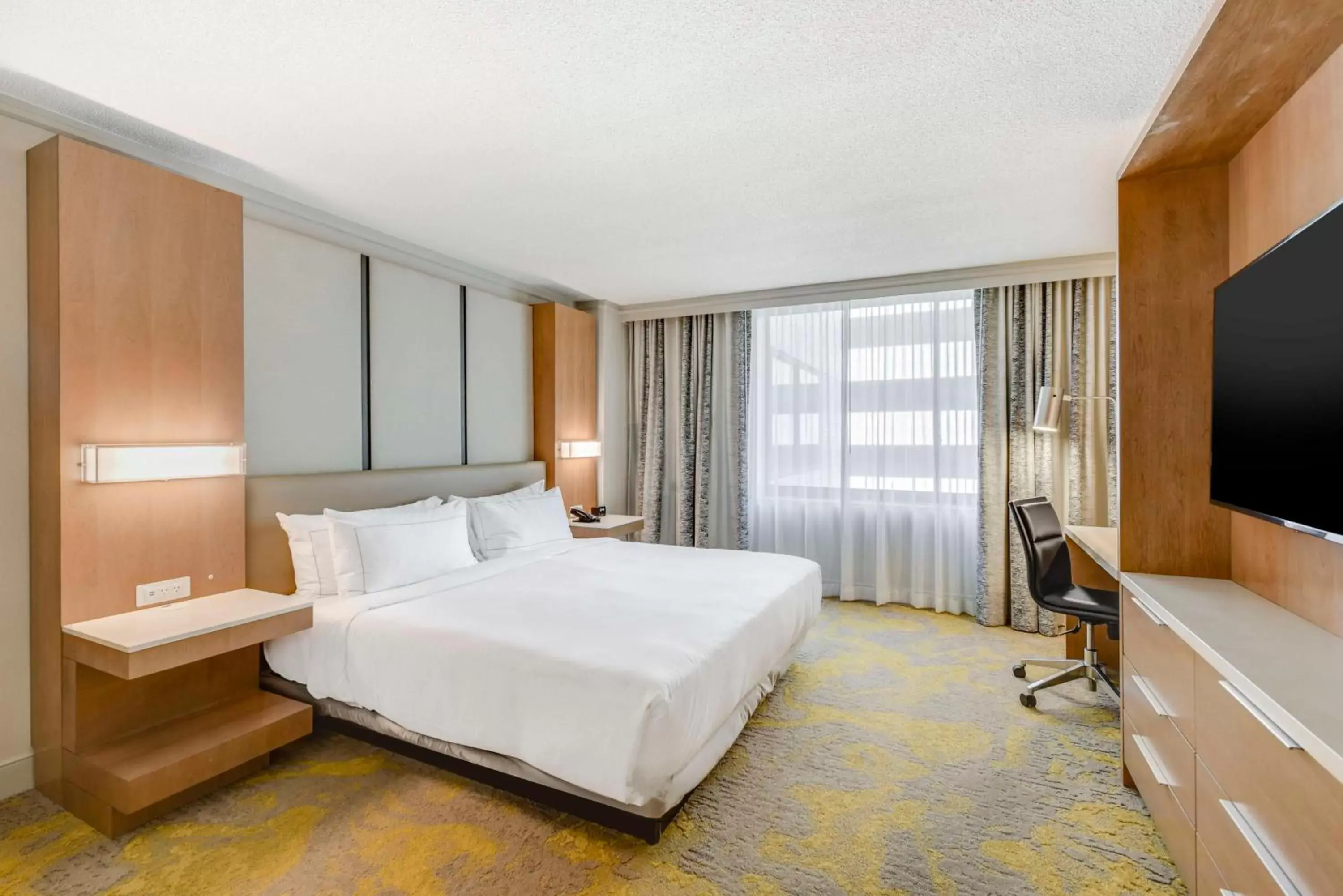 Bed in Hilton Washington DC Capitol Hill Bed in Hilton Washington DC Capitol Hill