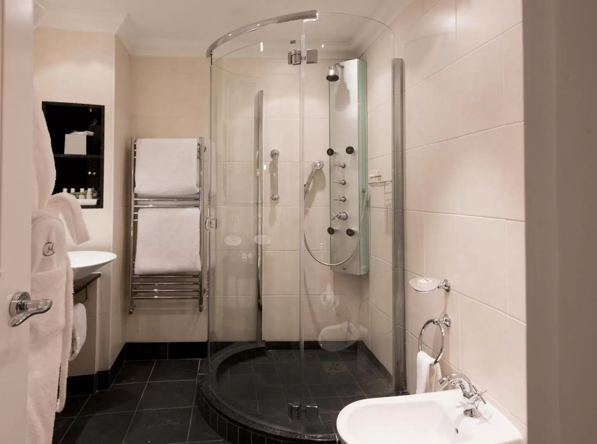 Bathroom in Chewton Glen Hotel - an Iconic Luxury Hotel