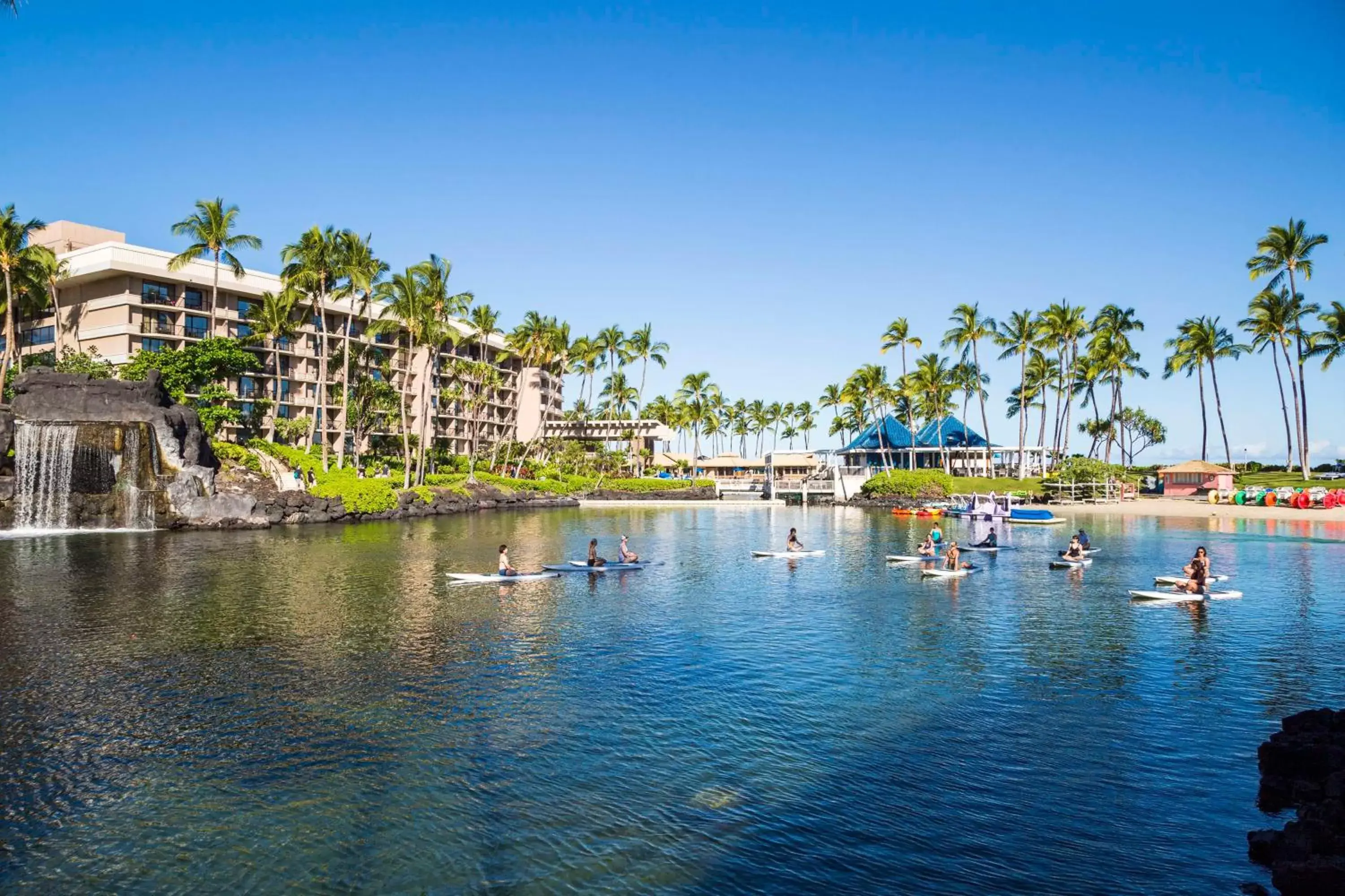 Property building in Hilton Waikoloa Village