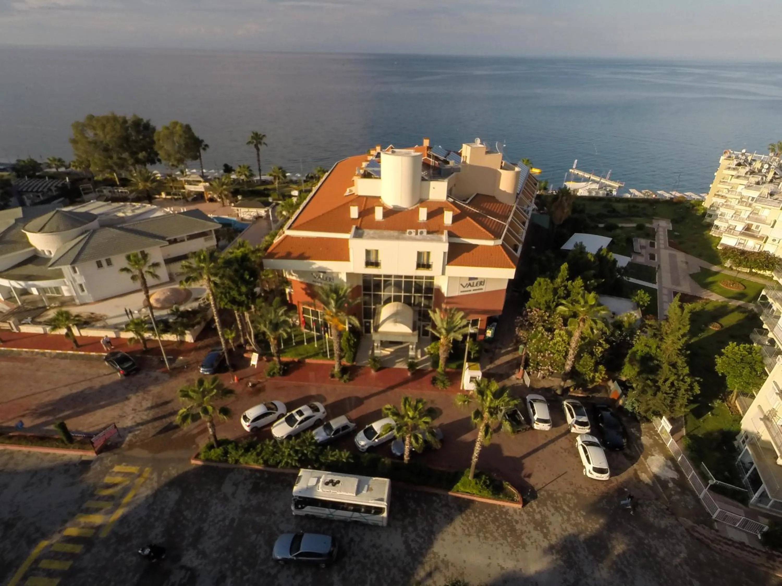 Bird's eye view in Valeri Beach Hotel