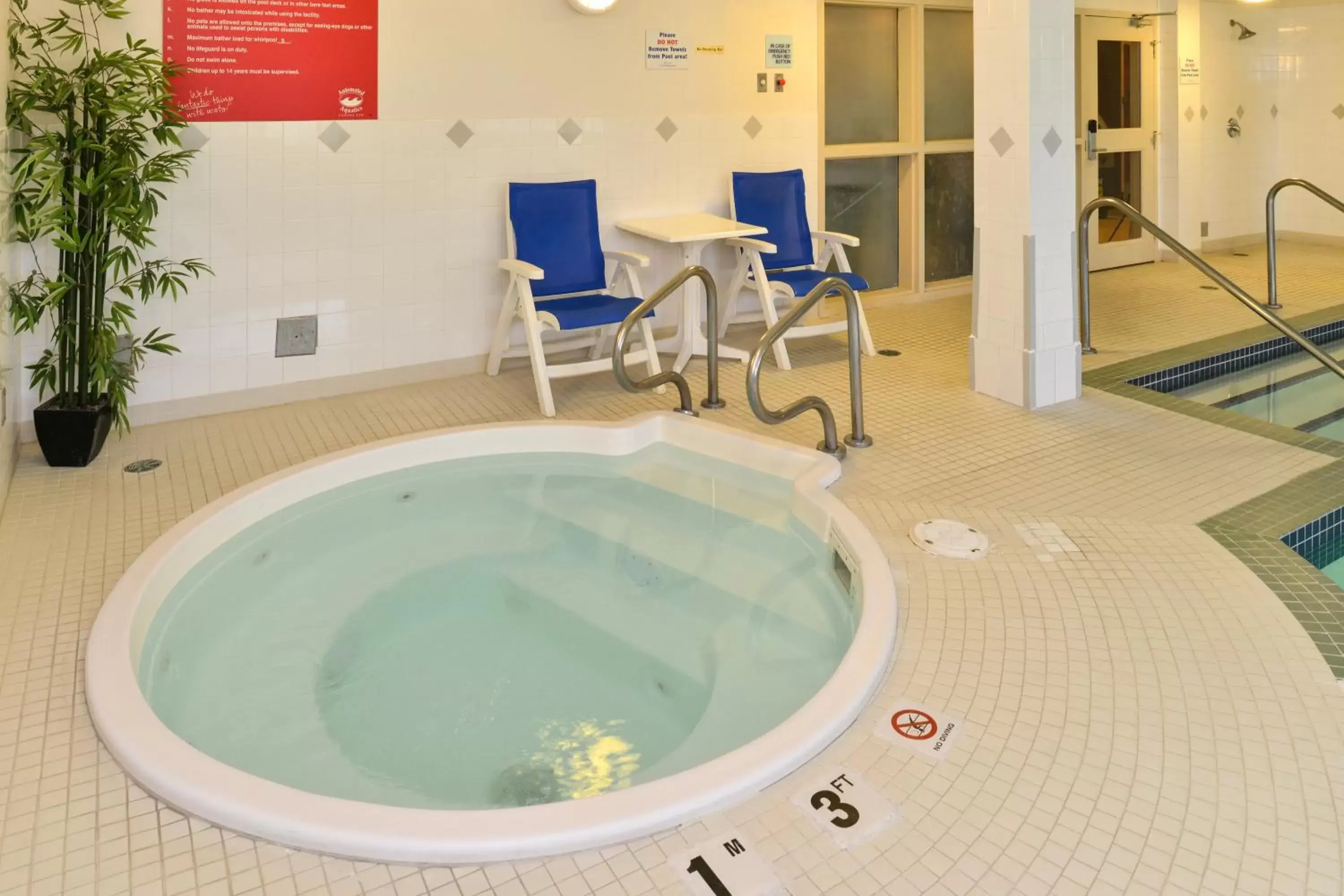 Swimming Pool in Holiday Inn Express Edmonton North, an IHG Hotel