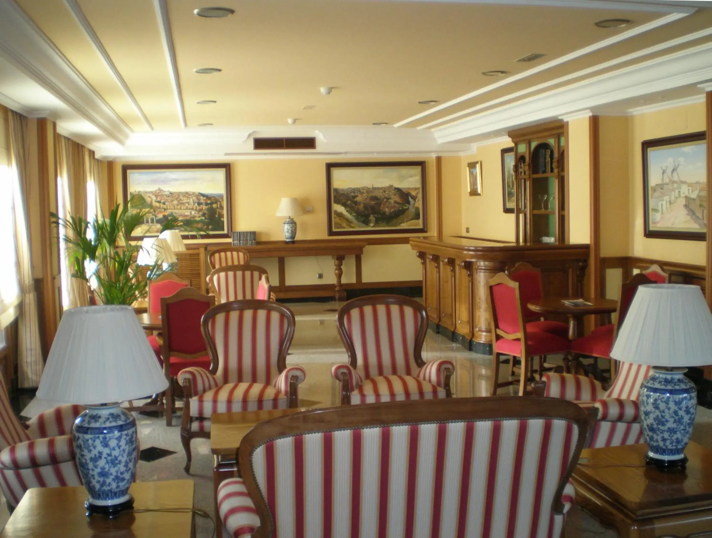 Decorative detail, Lounge/Bar in Hotel II Castillas Ávila