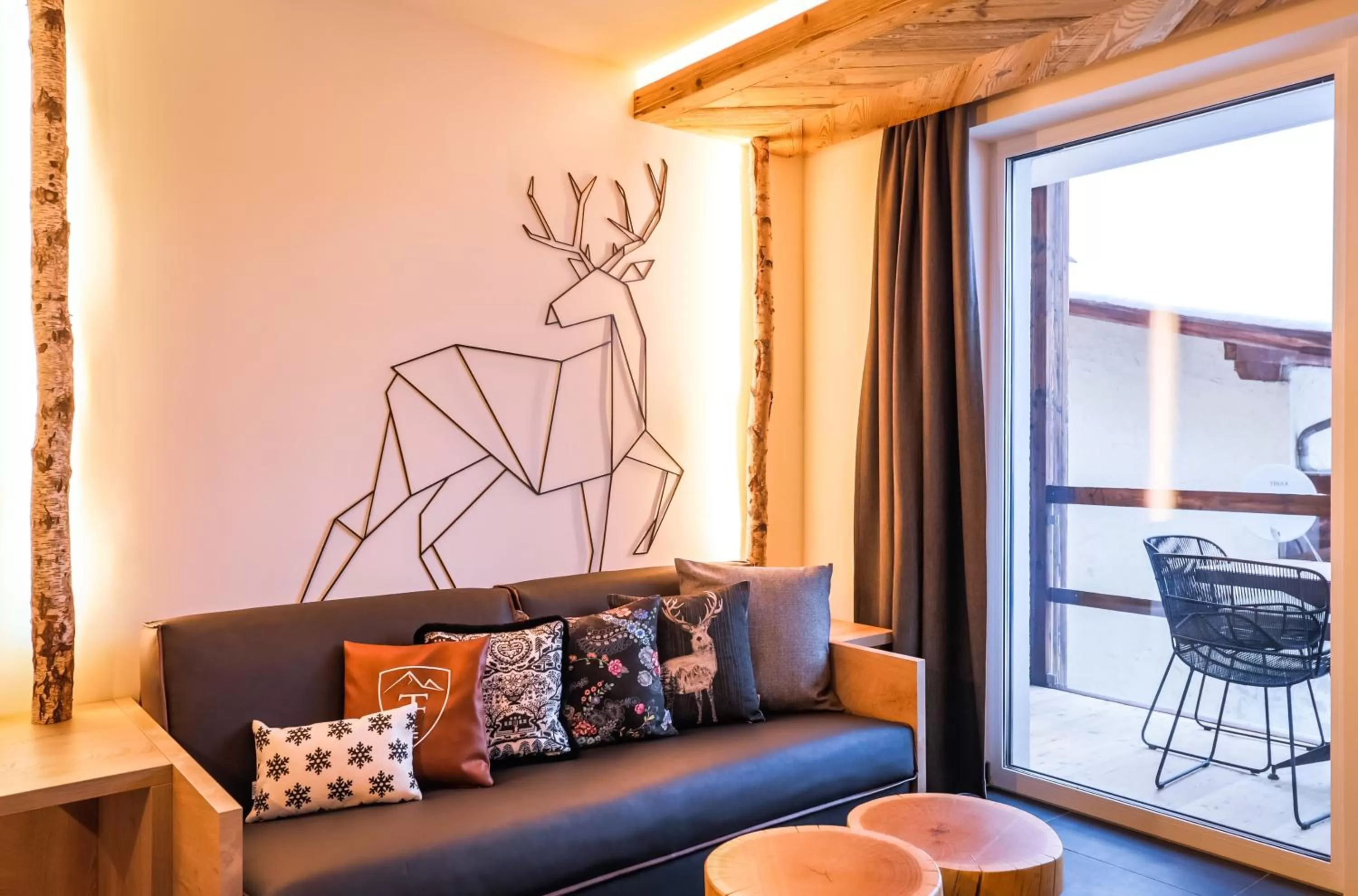 Living room in 24 by AvenidA - Mountain Hotel