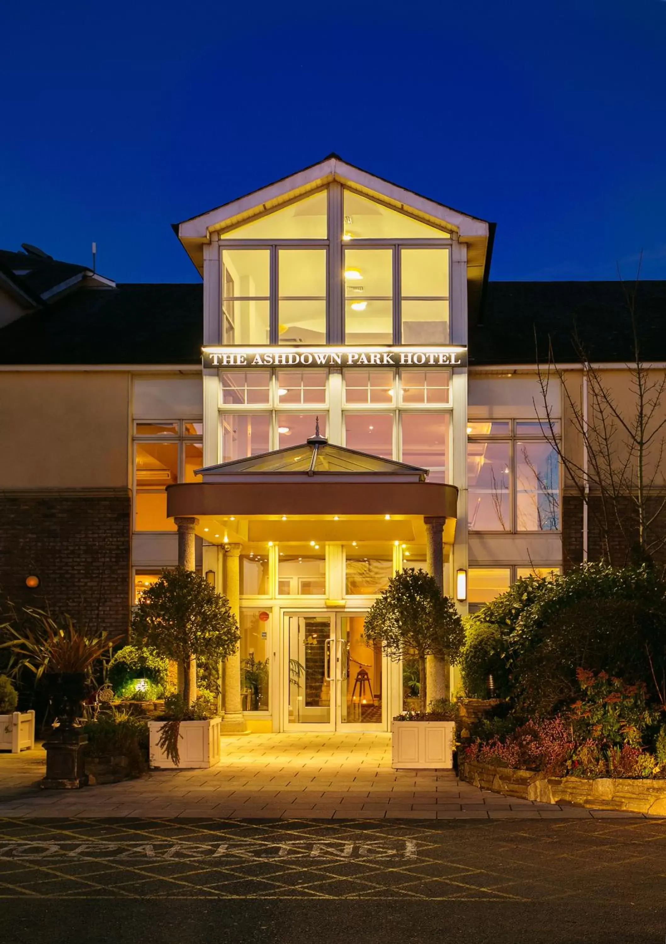 Facade/entrance, Property Building in Ashdown Park Hotel