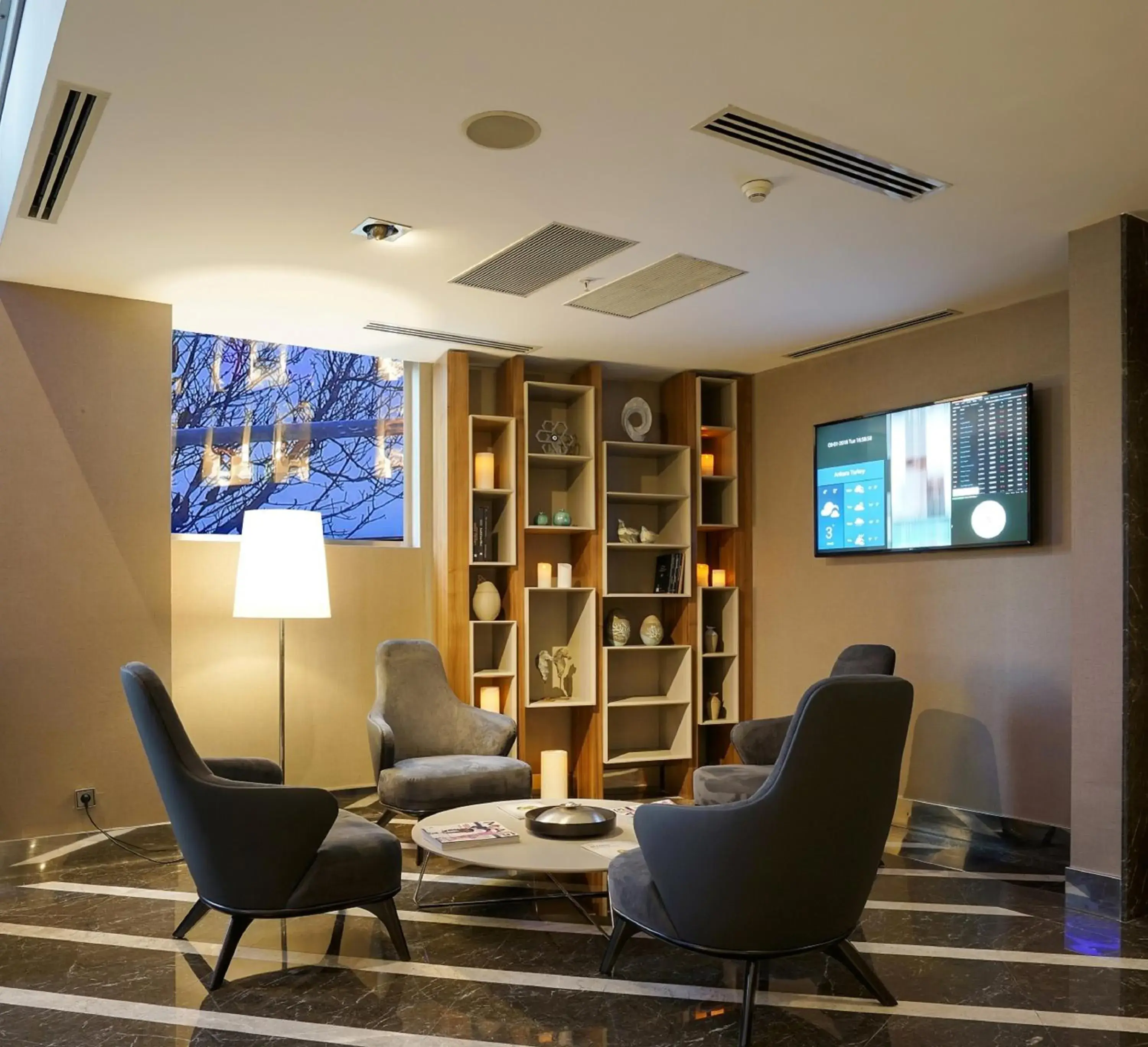 Lobby or reception in Occidental Ankara Lobby or reception in Occidental Ankara