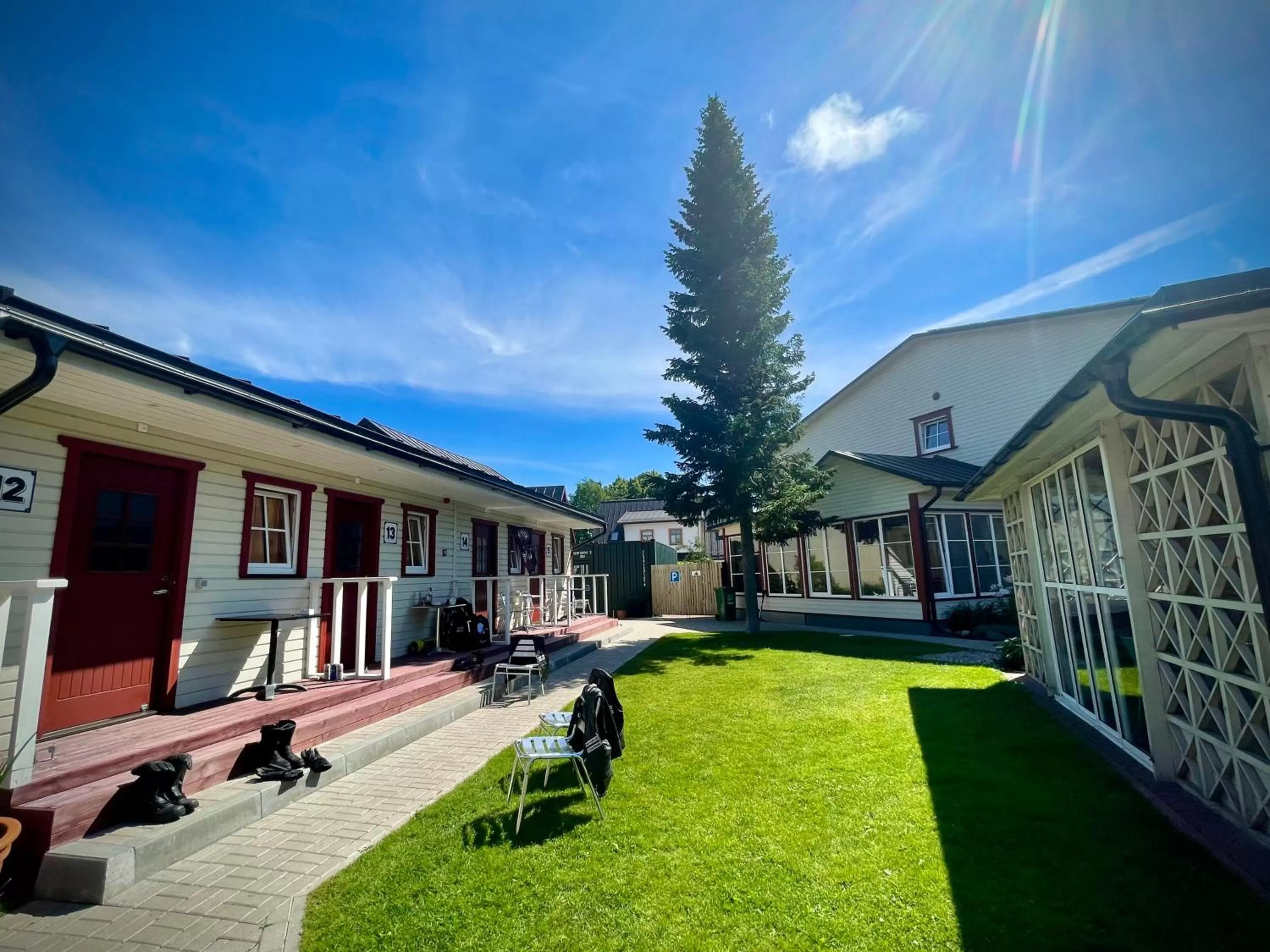 Patio in Aleksandri Guesthouse