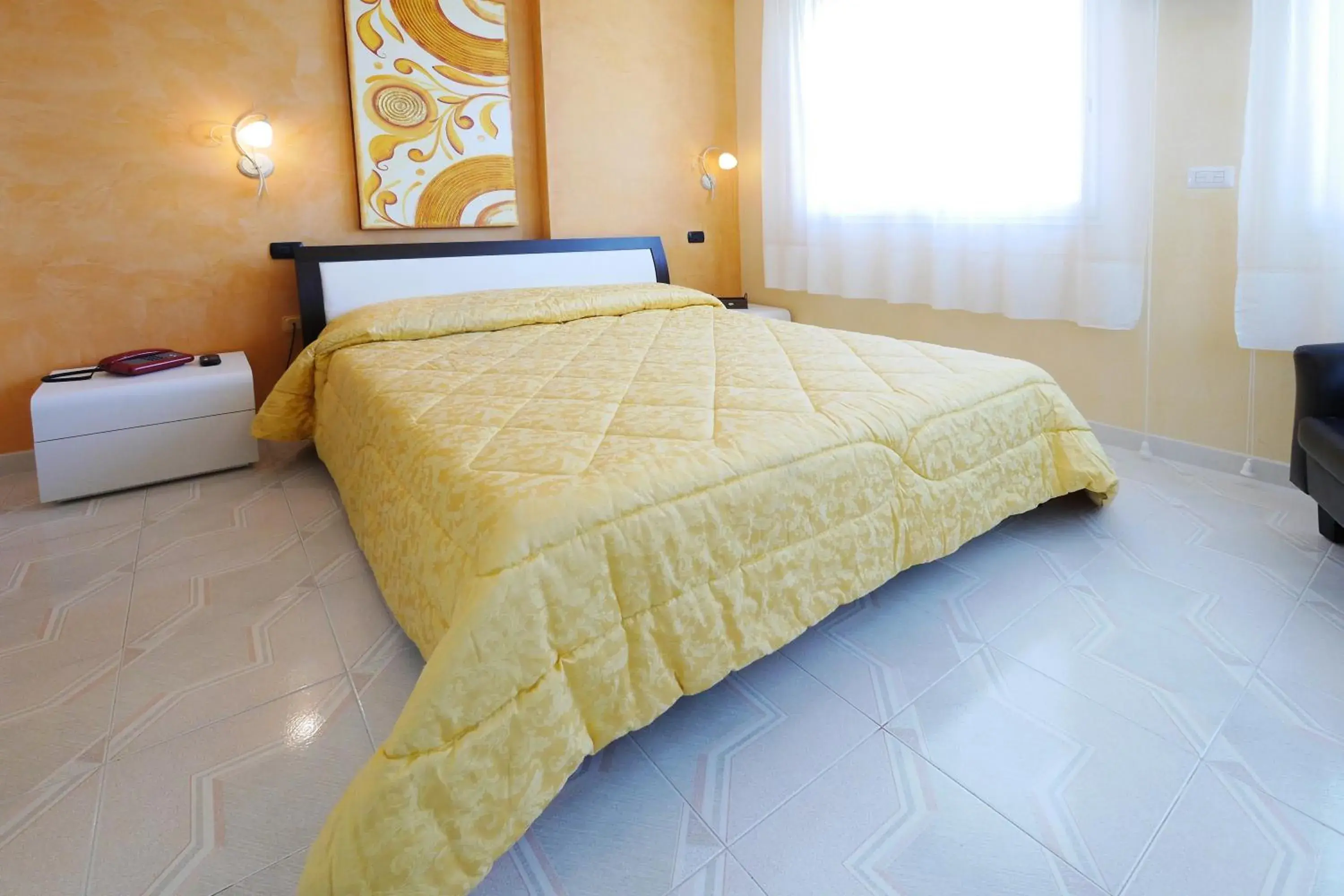 Bedroom, Room Photo in Hotel Mediterraneo