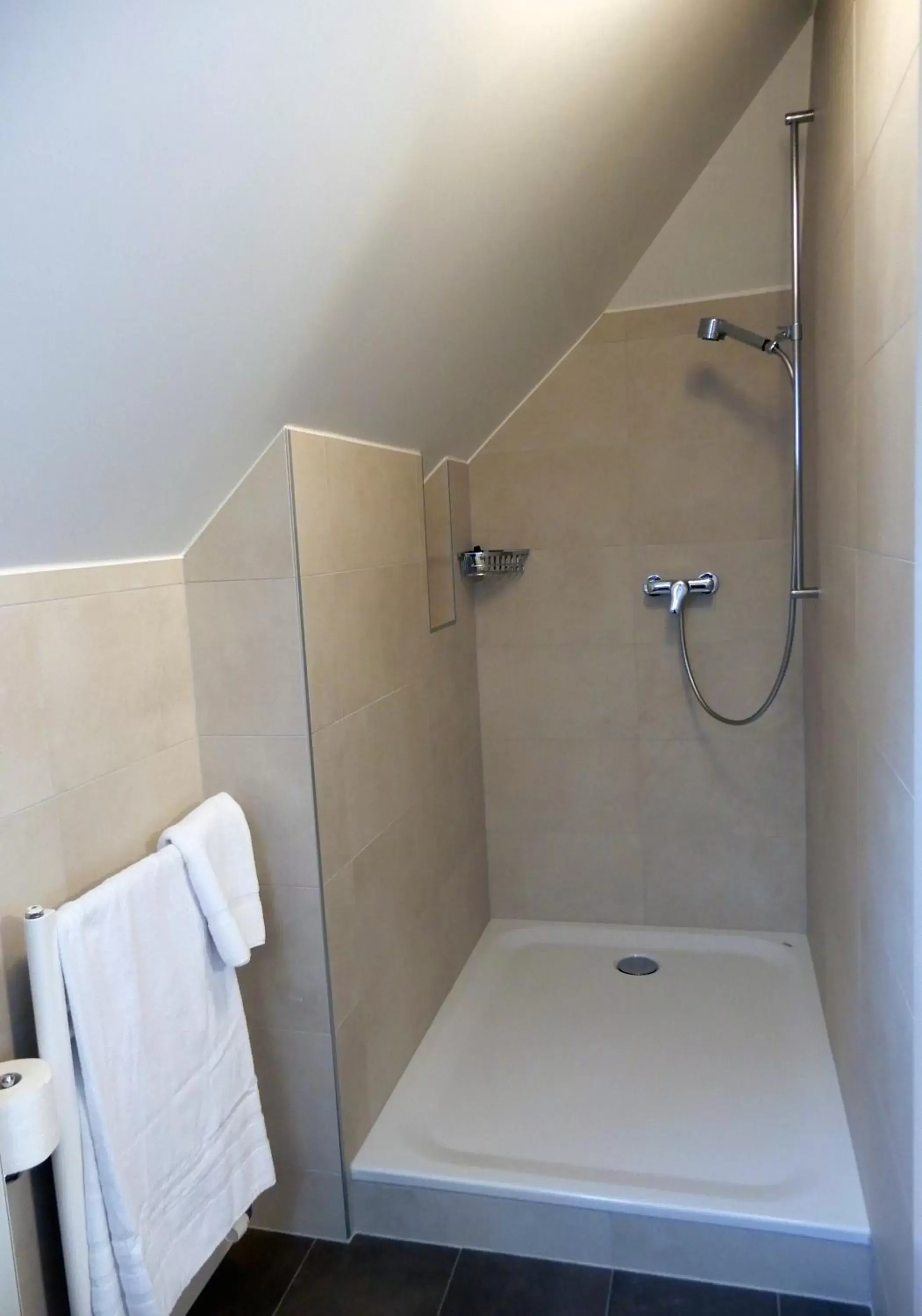 Shower, Bathroom in Hôtel de l'Ecluse