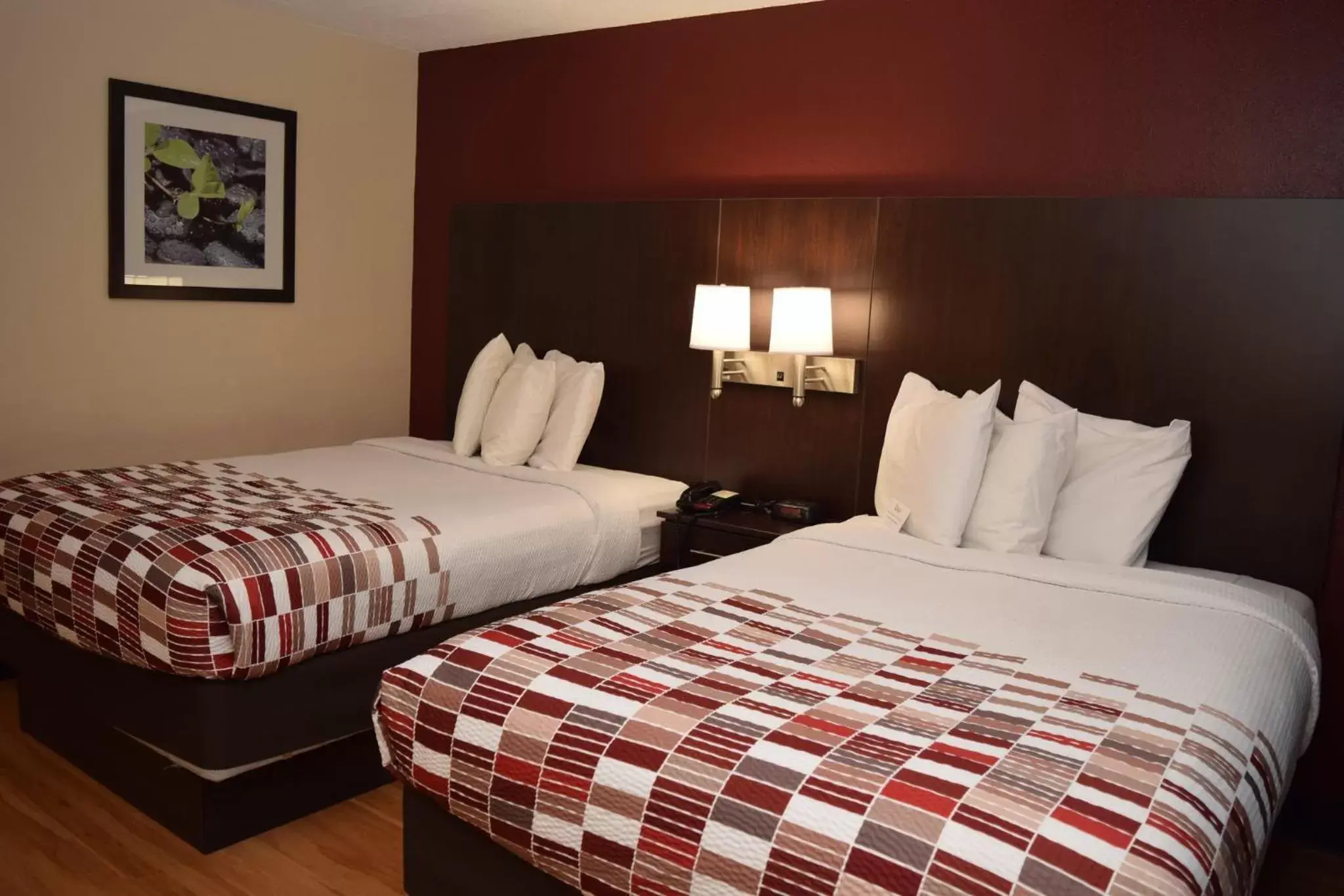 Photo of the whole room, Bed in Red Roof Inn Batavia