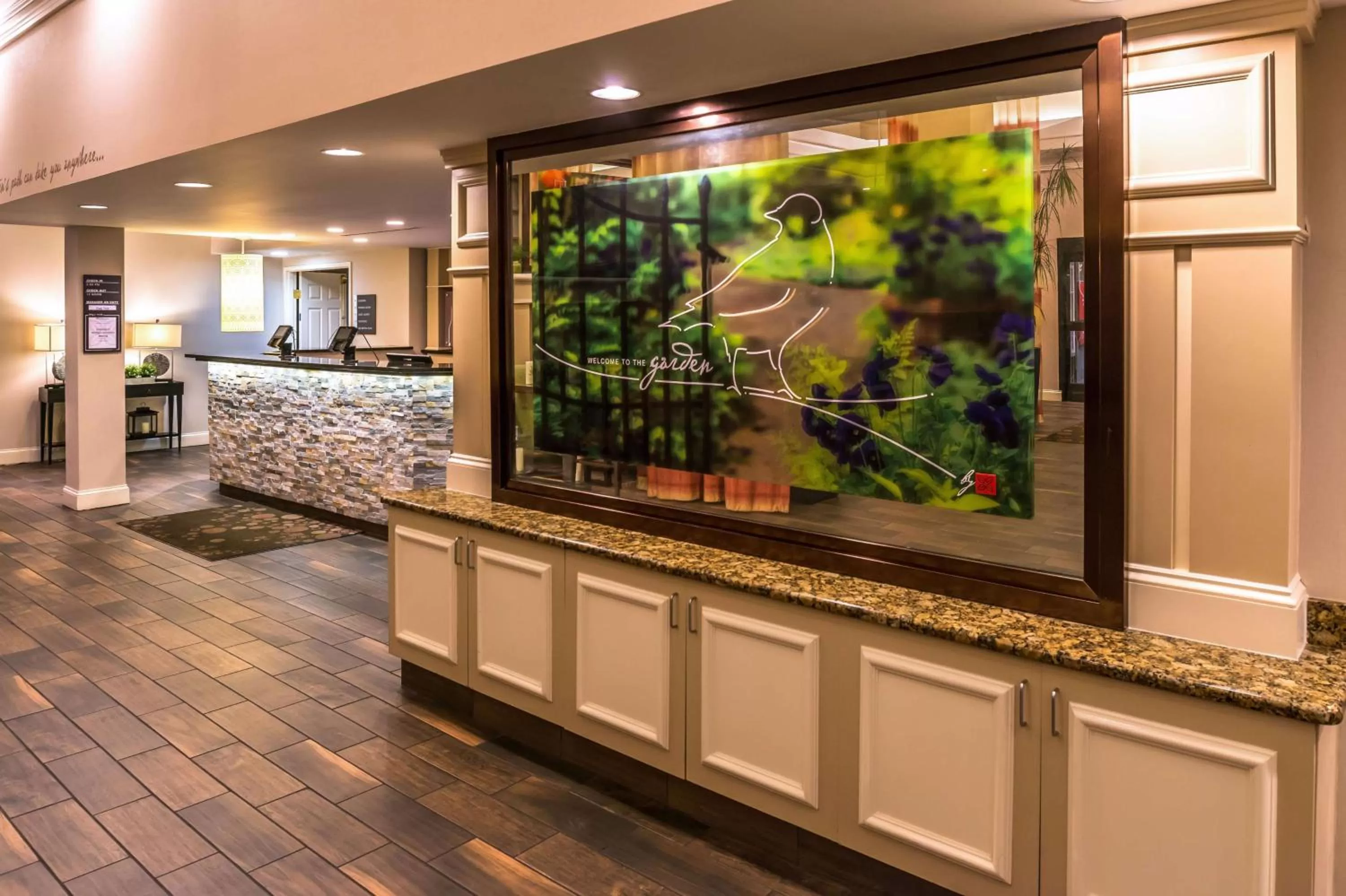 Lobby or reception in Hilton Garden Inn Detroit Southfield