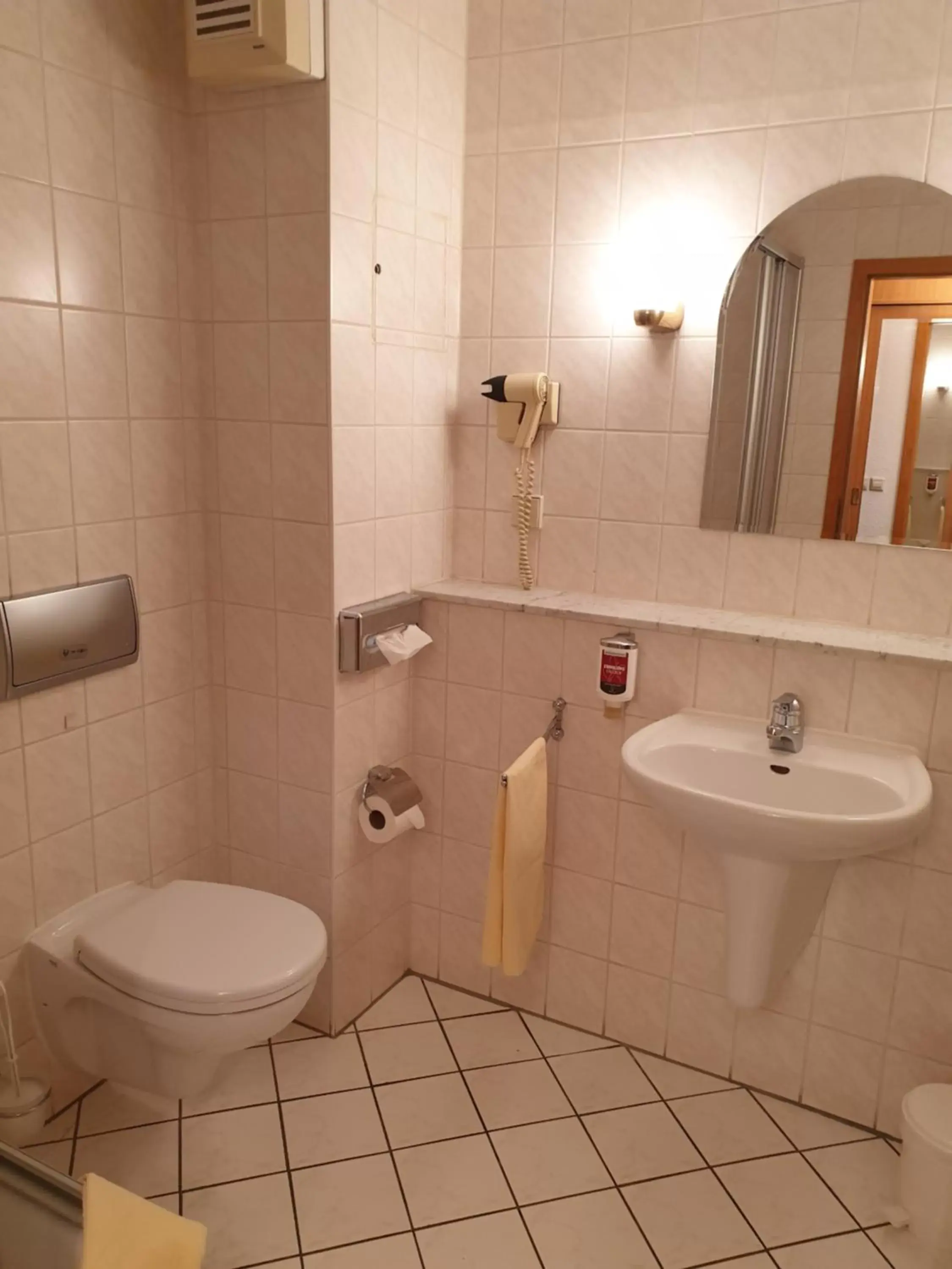 Bathroom in Hotel Weisser Schwan