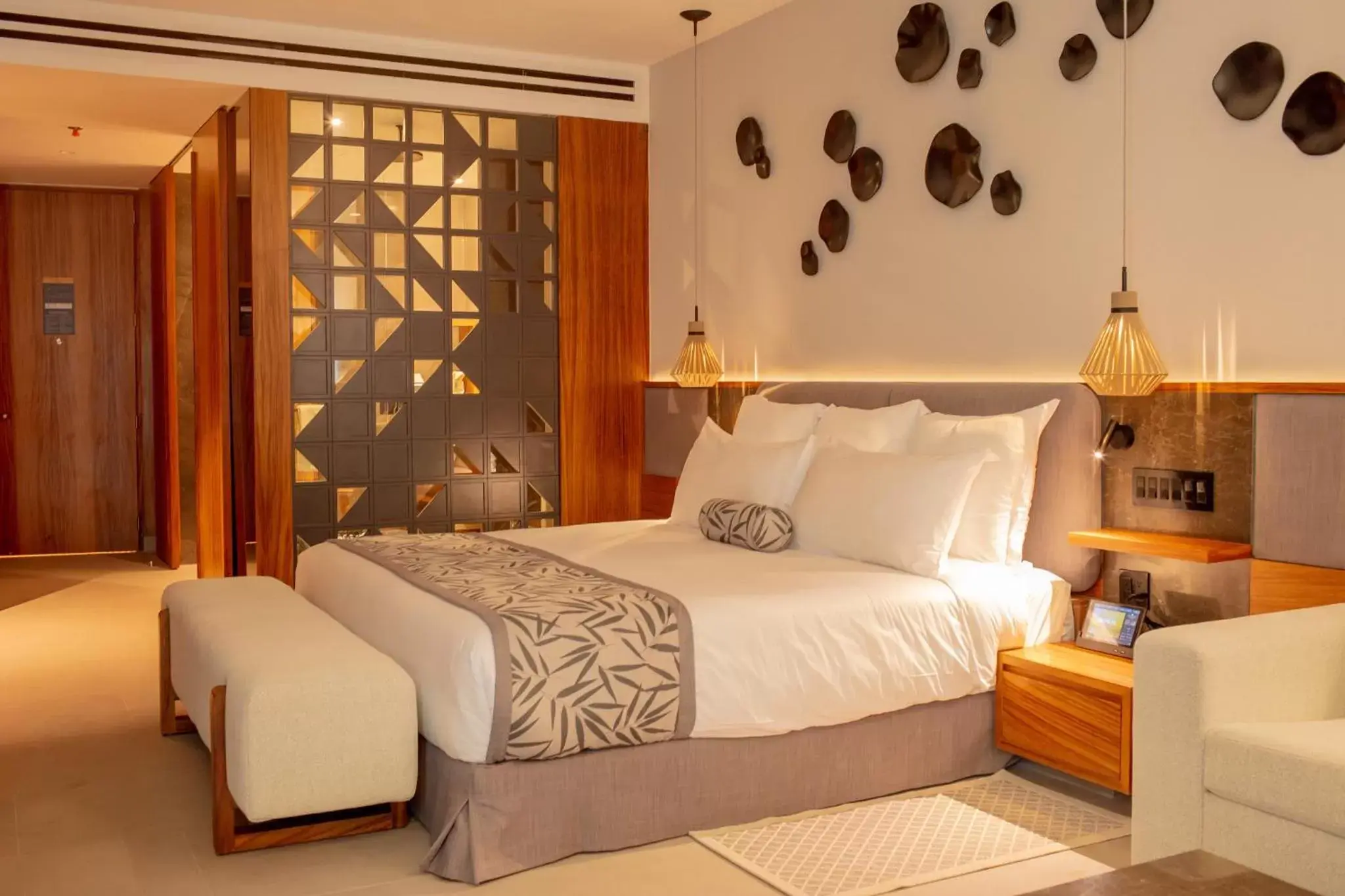 Bedroom, Bed in Secrets Bahia Mita Surf and Spa - All Inclusive - Adults Only