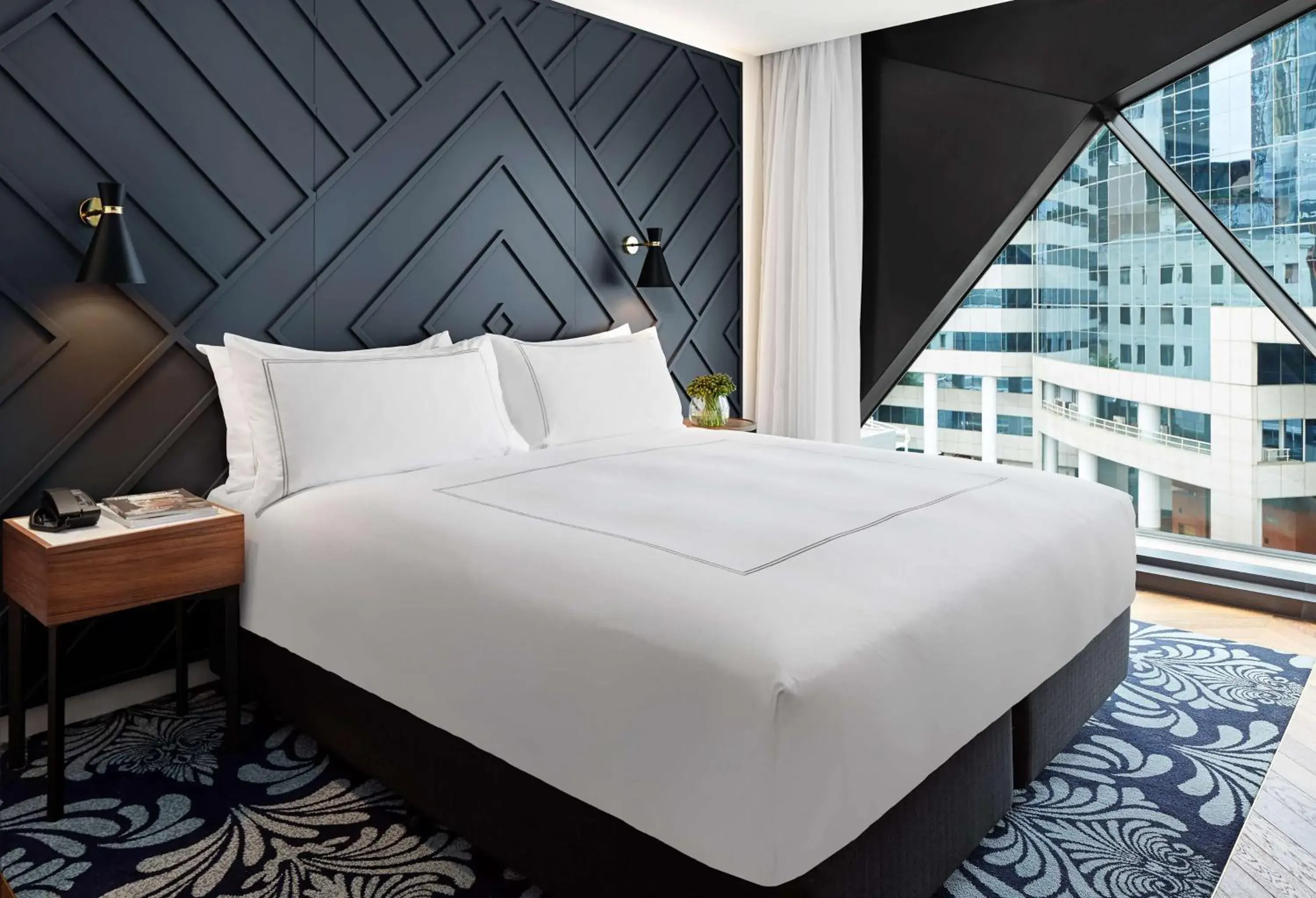 Bed in West Hotel Sydney, Curio Collection by Hilton