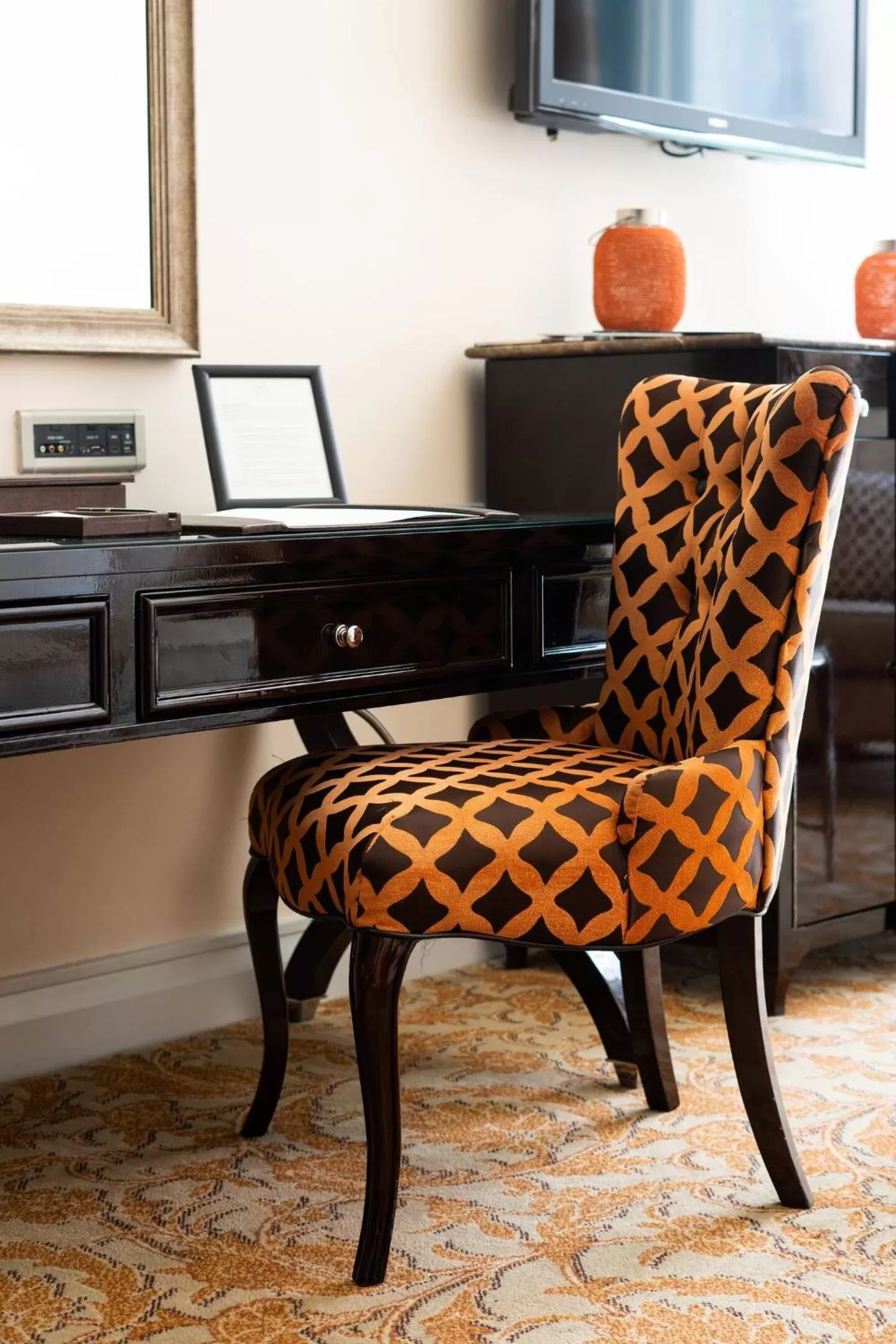 TV/Entertainment Center in Taj Executive Suites, Private Residence