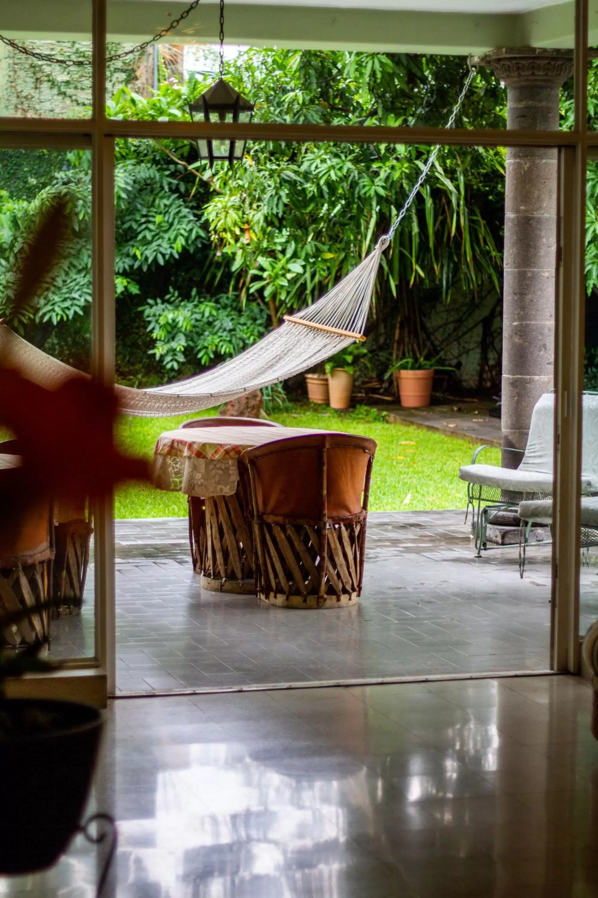 Garden in Casa de Luz