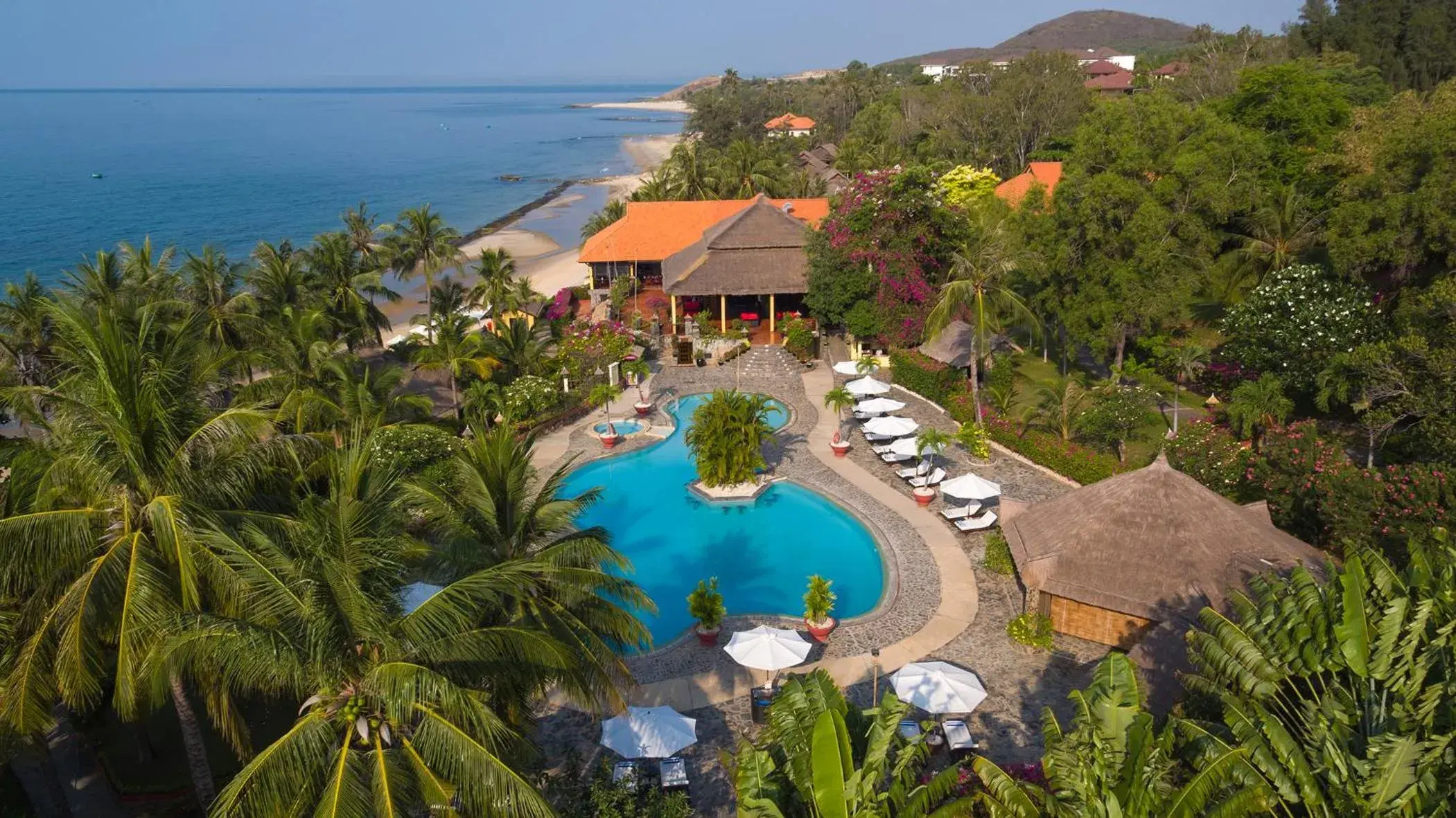 Bird's eye view, Pool View in Victoria Phan Thiet Beach Resort & Spa