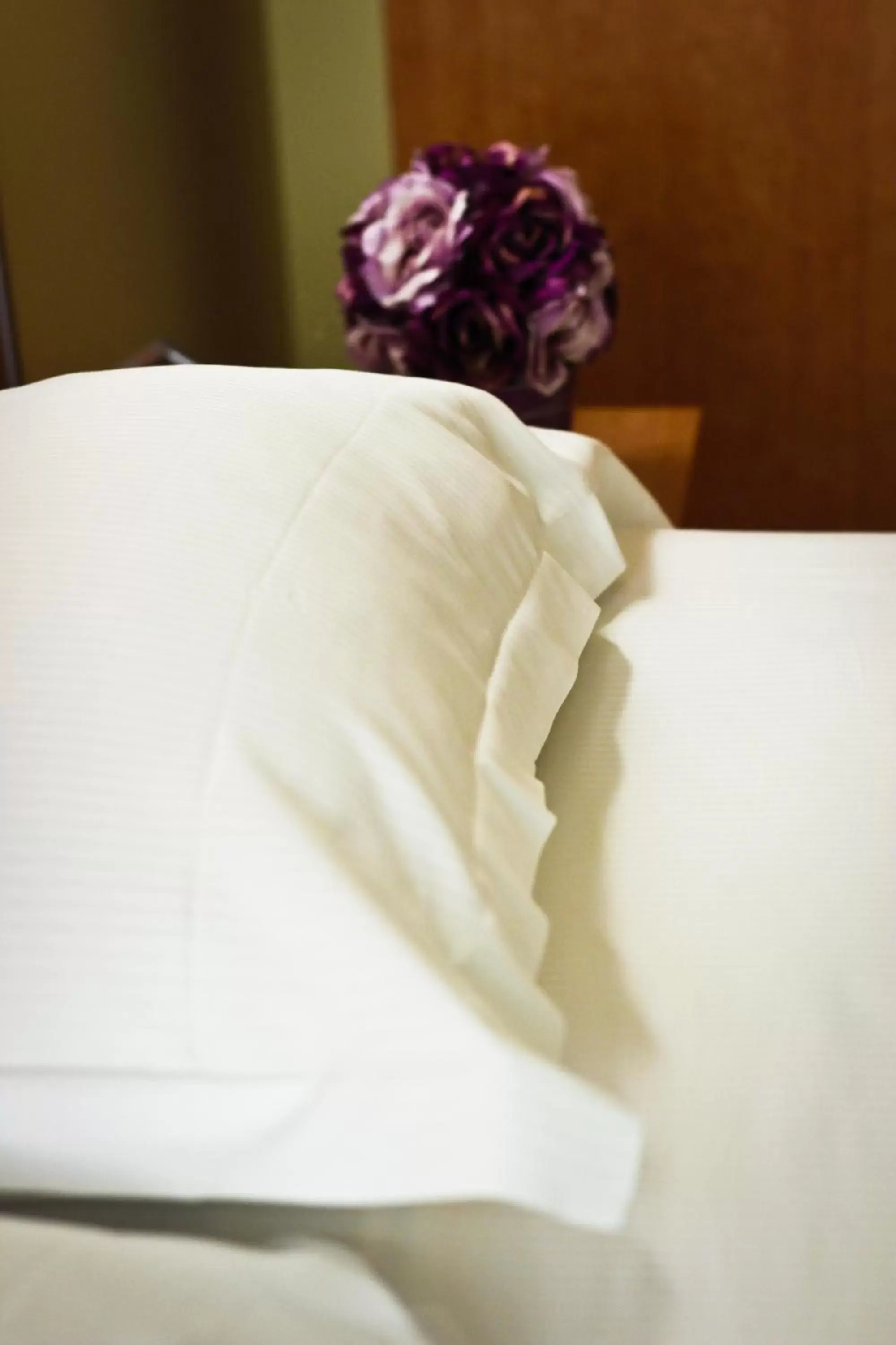 Decorative detail, Bed in Best Western Hotel Class