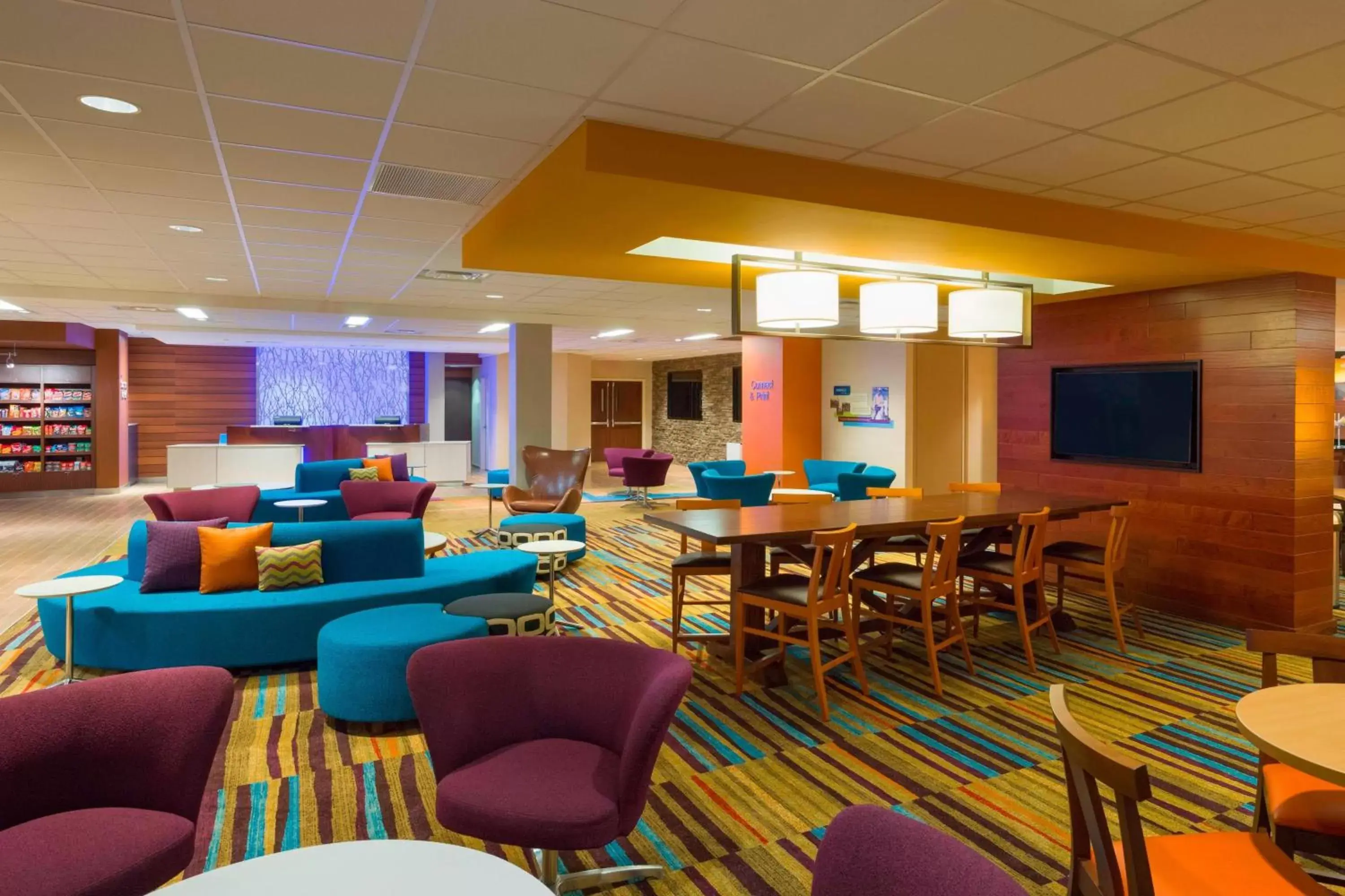 Lobby or reception in Fairfield Inn & Suites by Marriott Paramus