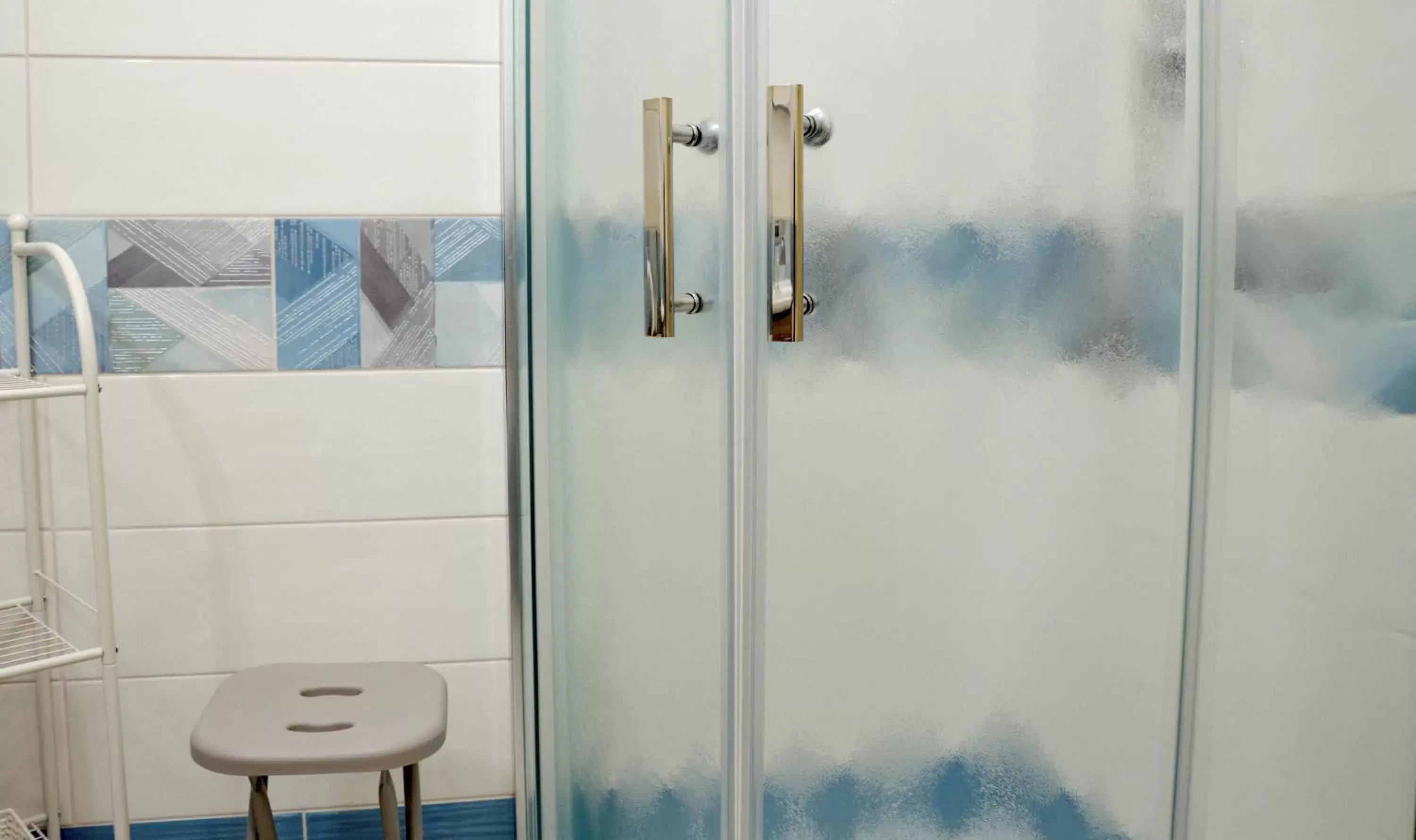 Shower, Bathroom in B&B La Genziana