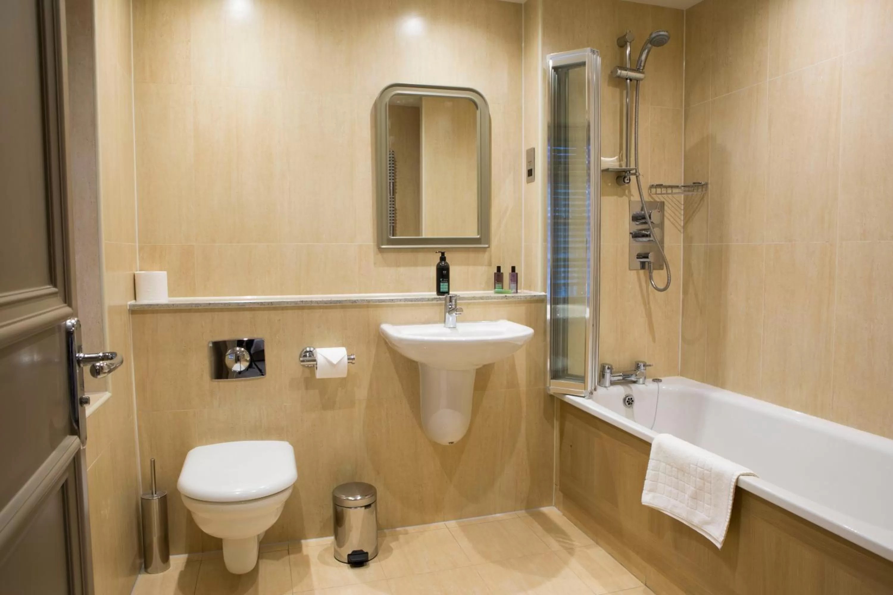 Bathroom in The Legh Arms Prestbury