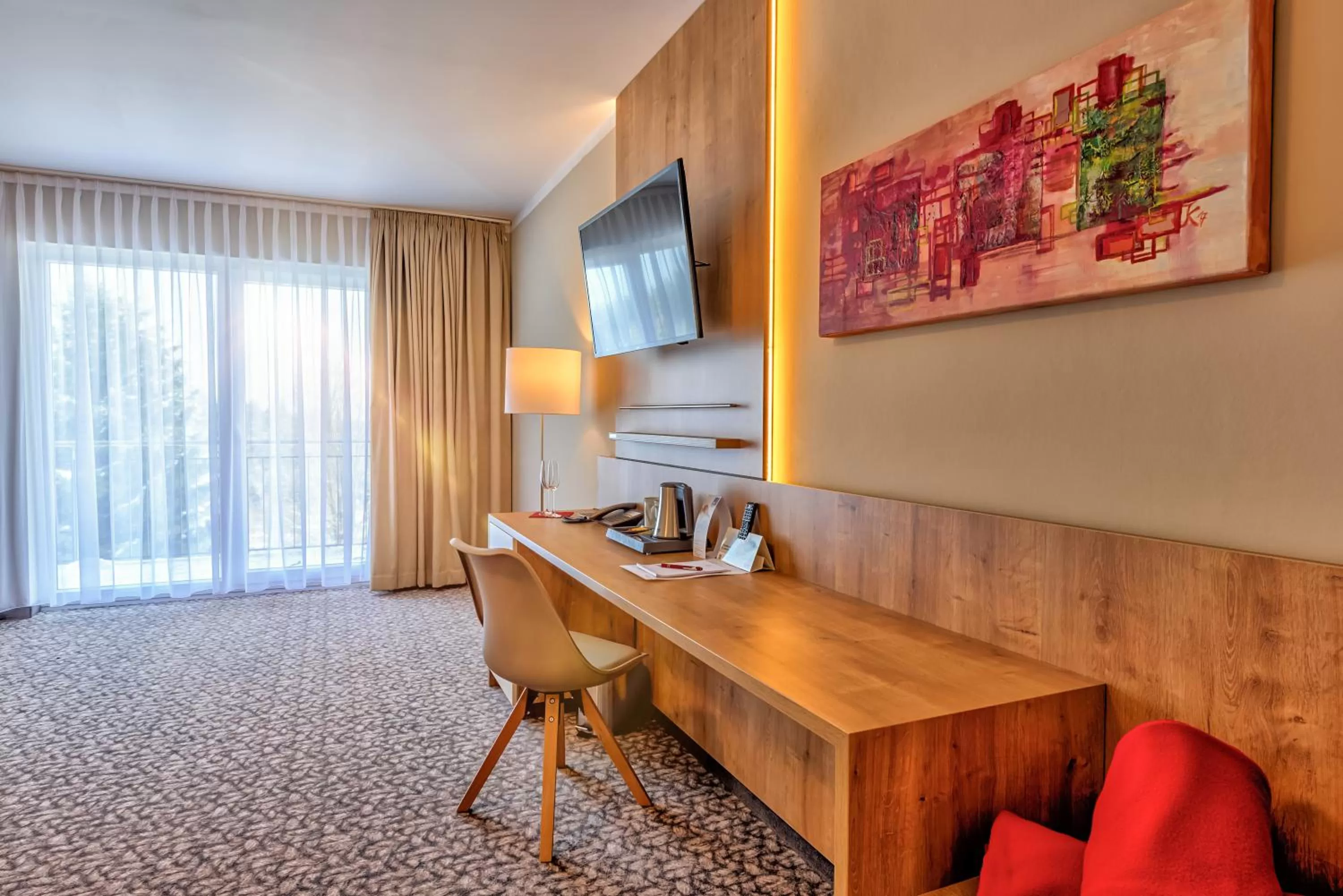 TV and multimedia in Hotel Traumblick