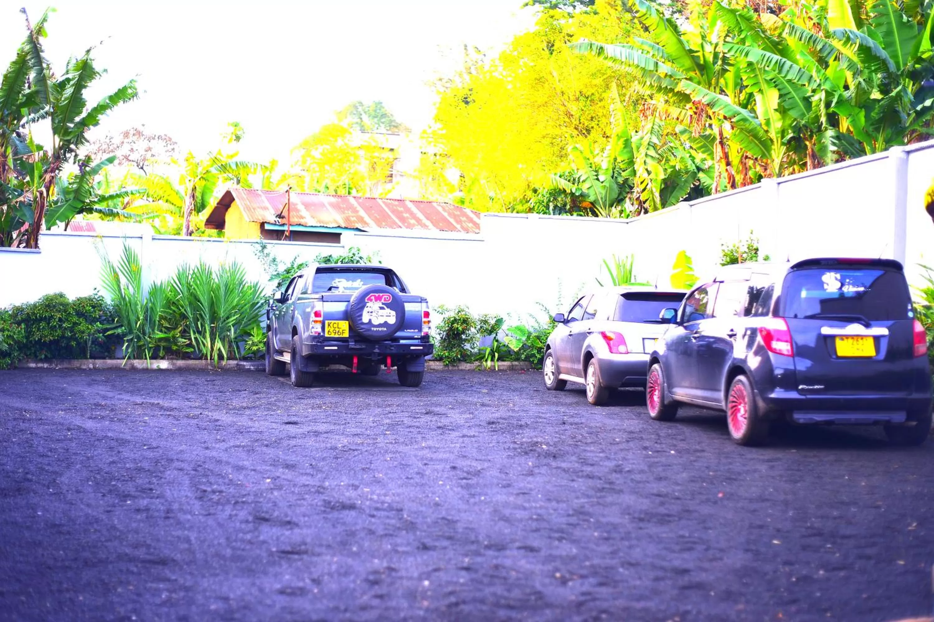 Parking in Safari Park House