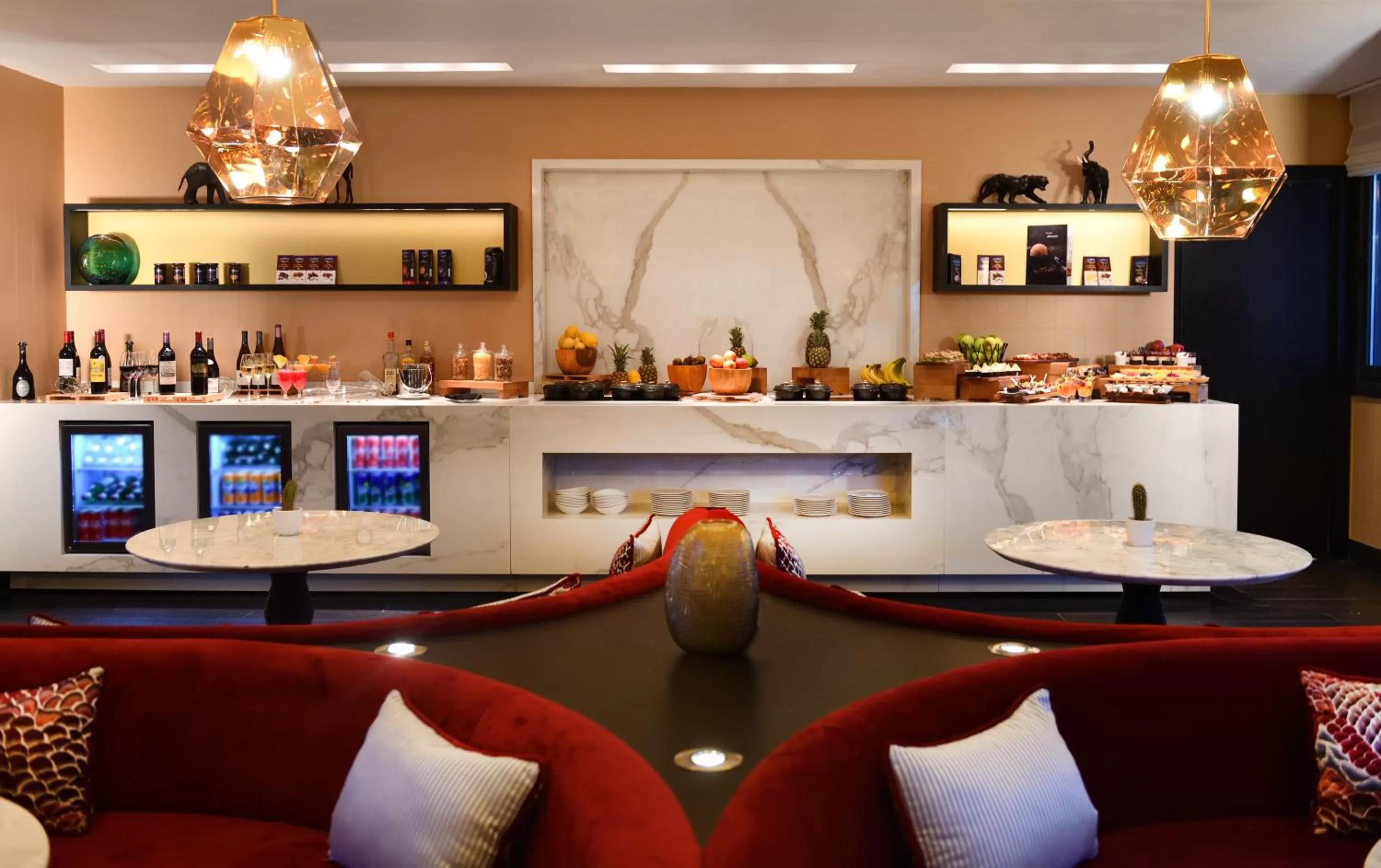 Living room in Movenpick Hotel Abidjan-Accor Group