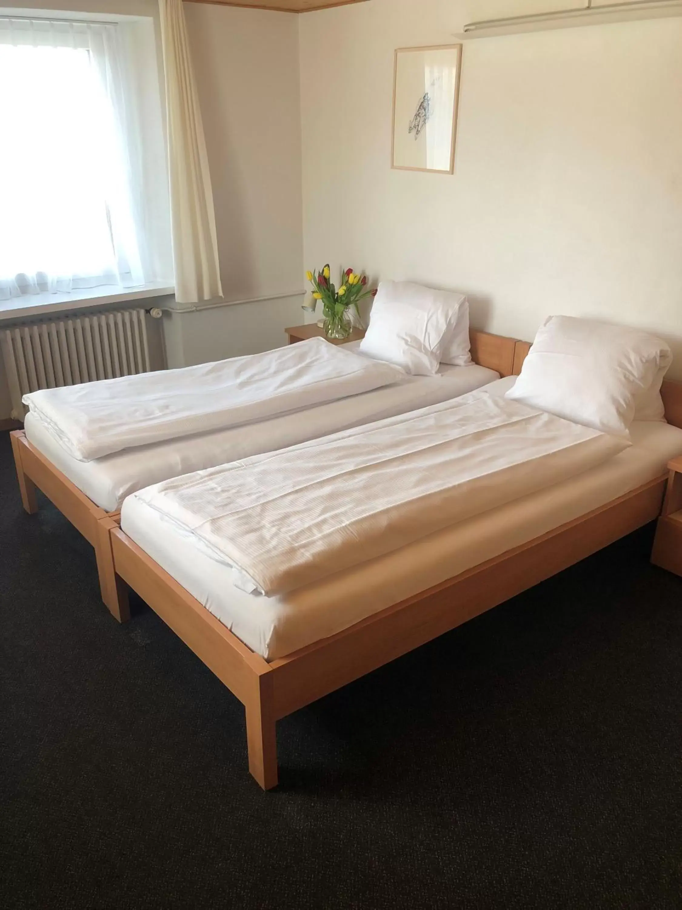 Bed in Hotel Restaurant Heidihof
