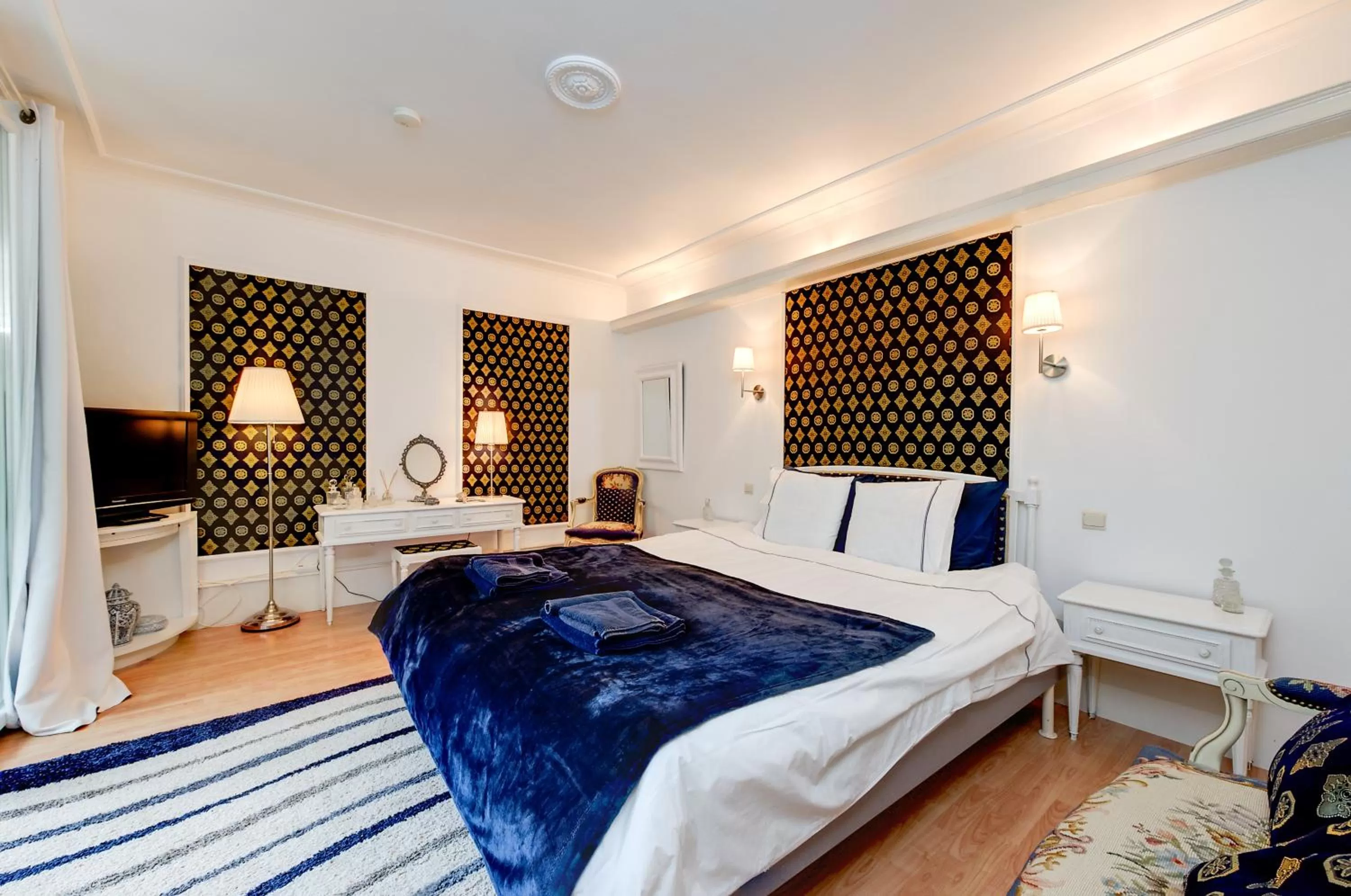 Bed in B&B Villa Belle Epoque