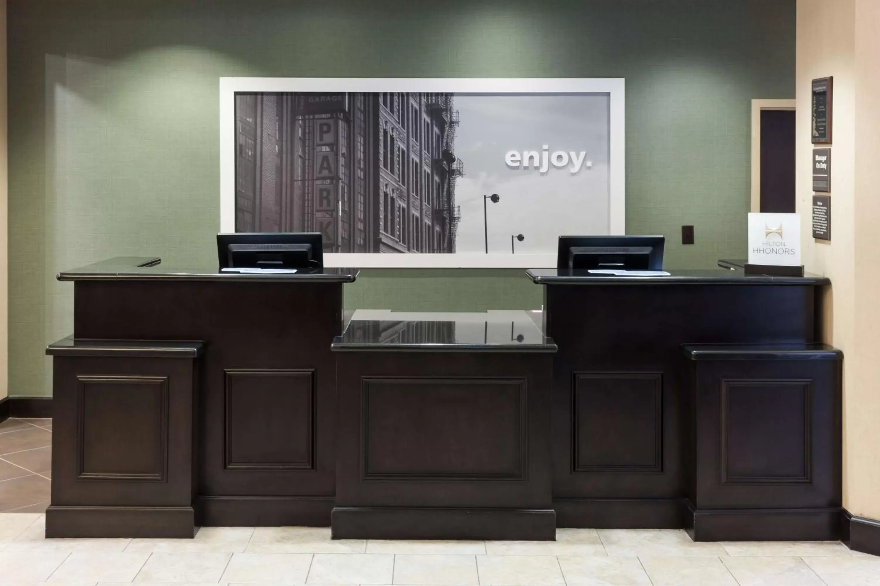 Lobby or reception, Lobby/Reception in Hampton Inn & Suites Gainesville Downtown