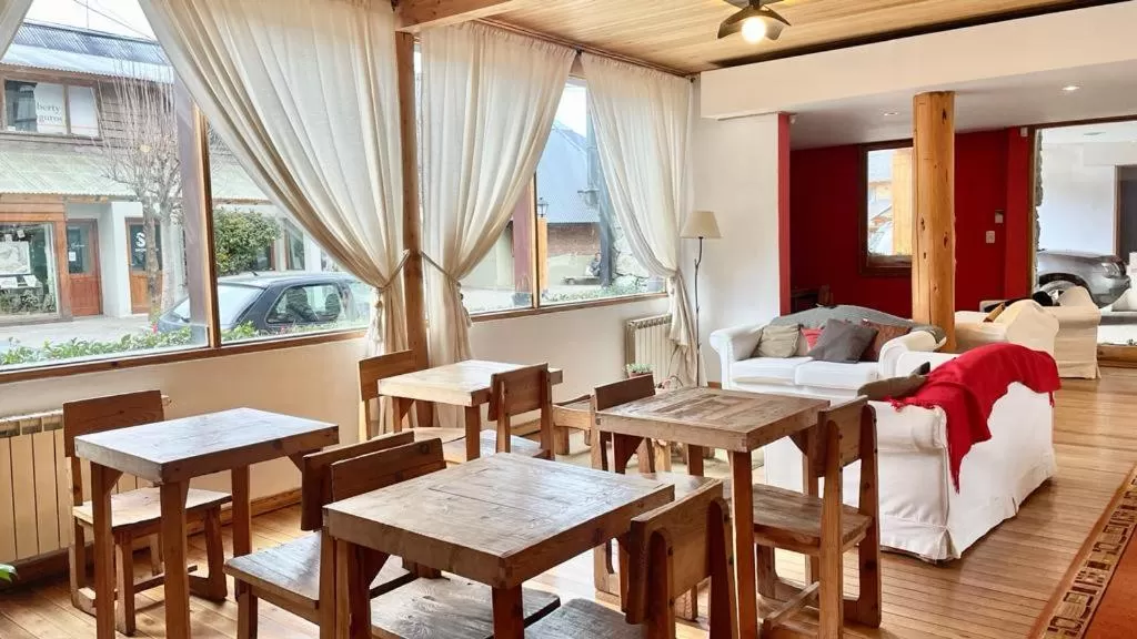 Bed in Hosteria Posta de los Colonos