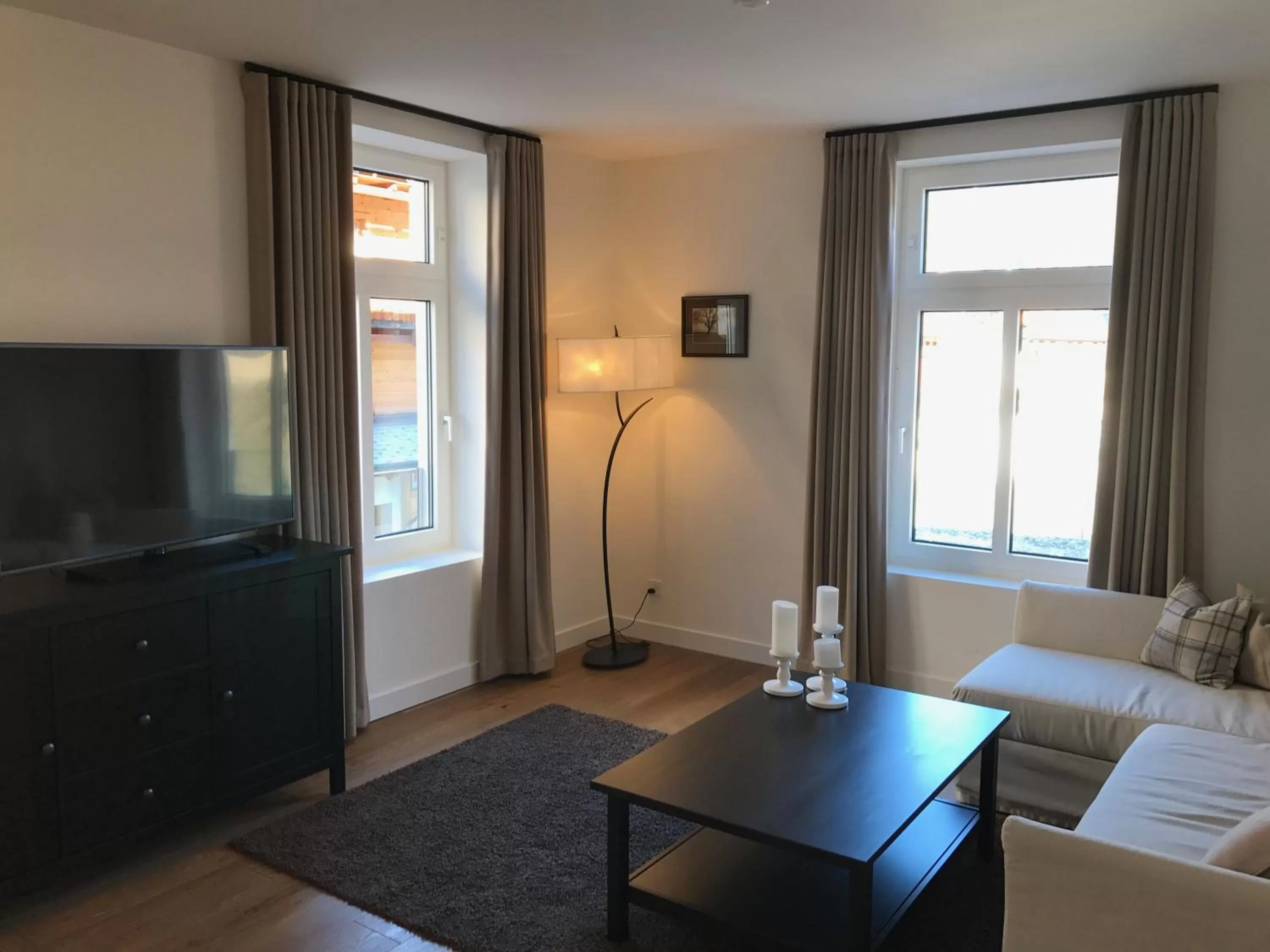 Living room, Bed in Boutique-Hotel Garni Bellevue Davos Wiesen