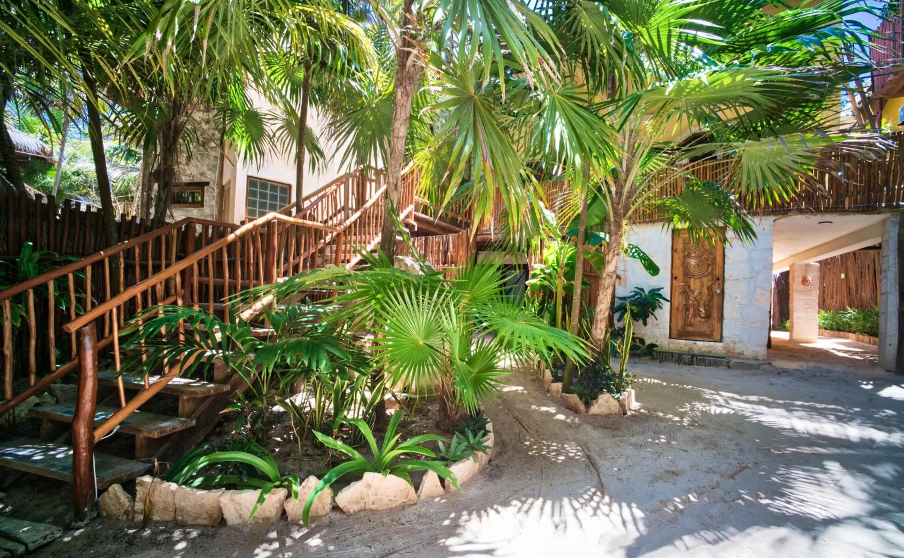 Garden, Property Building in Playa Canek Beachfront Eco Hotel