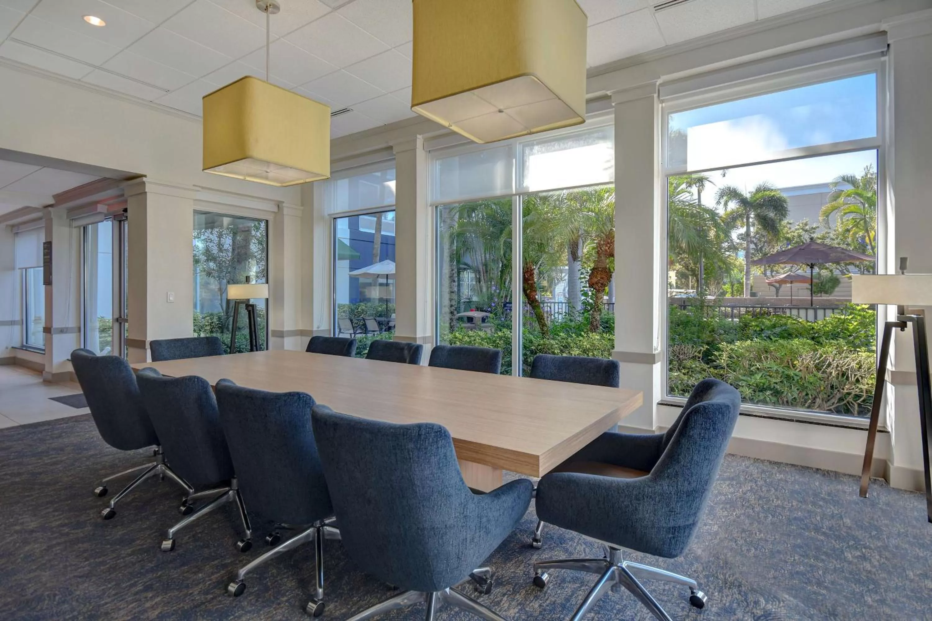 Lobby or reception in Hilton Garden Inn Fort Myers